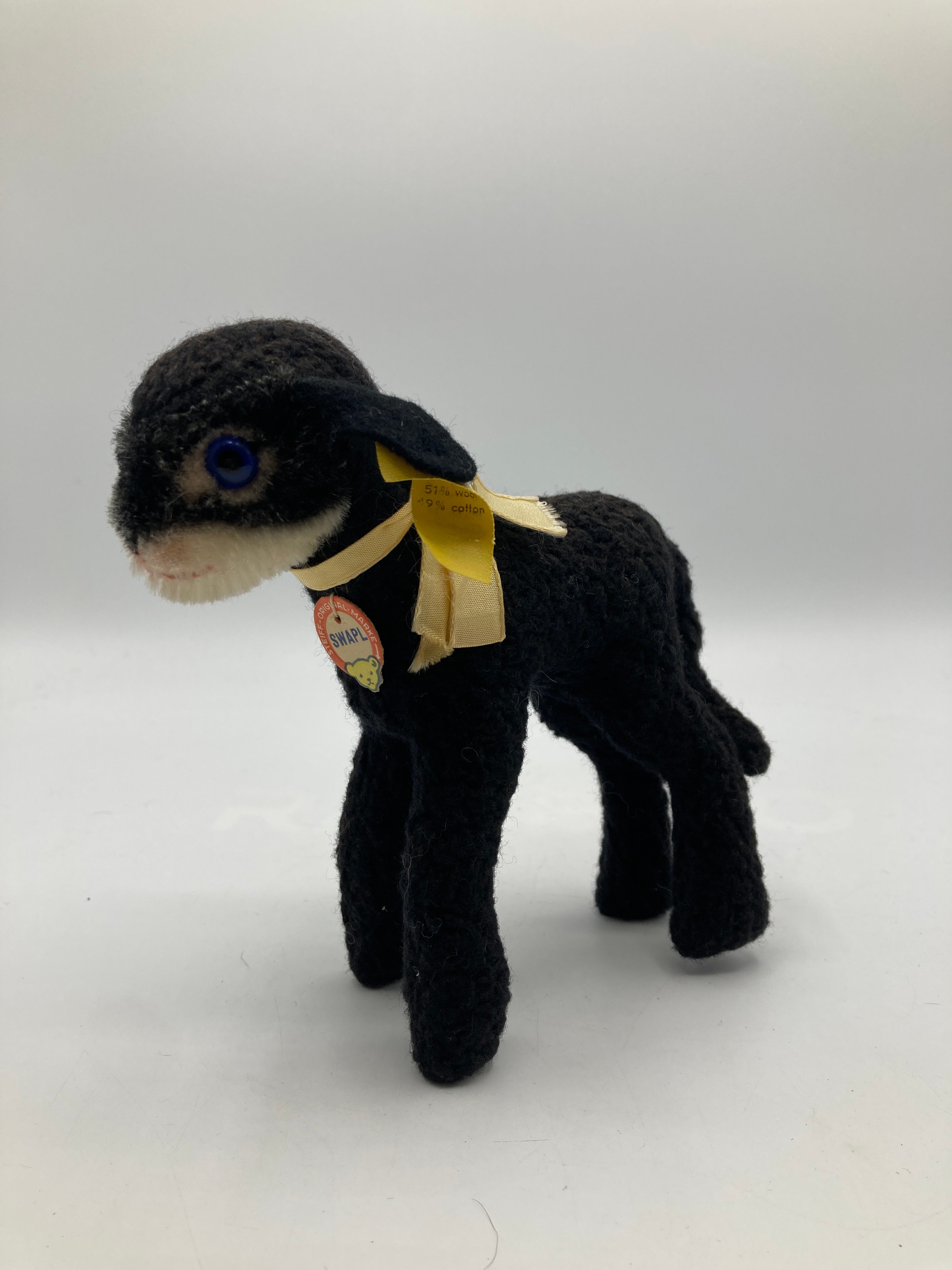 Steiff Medium Sized Swapl Lamb With All IDs | My Site