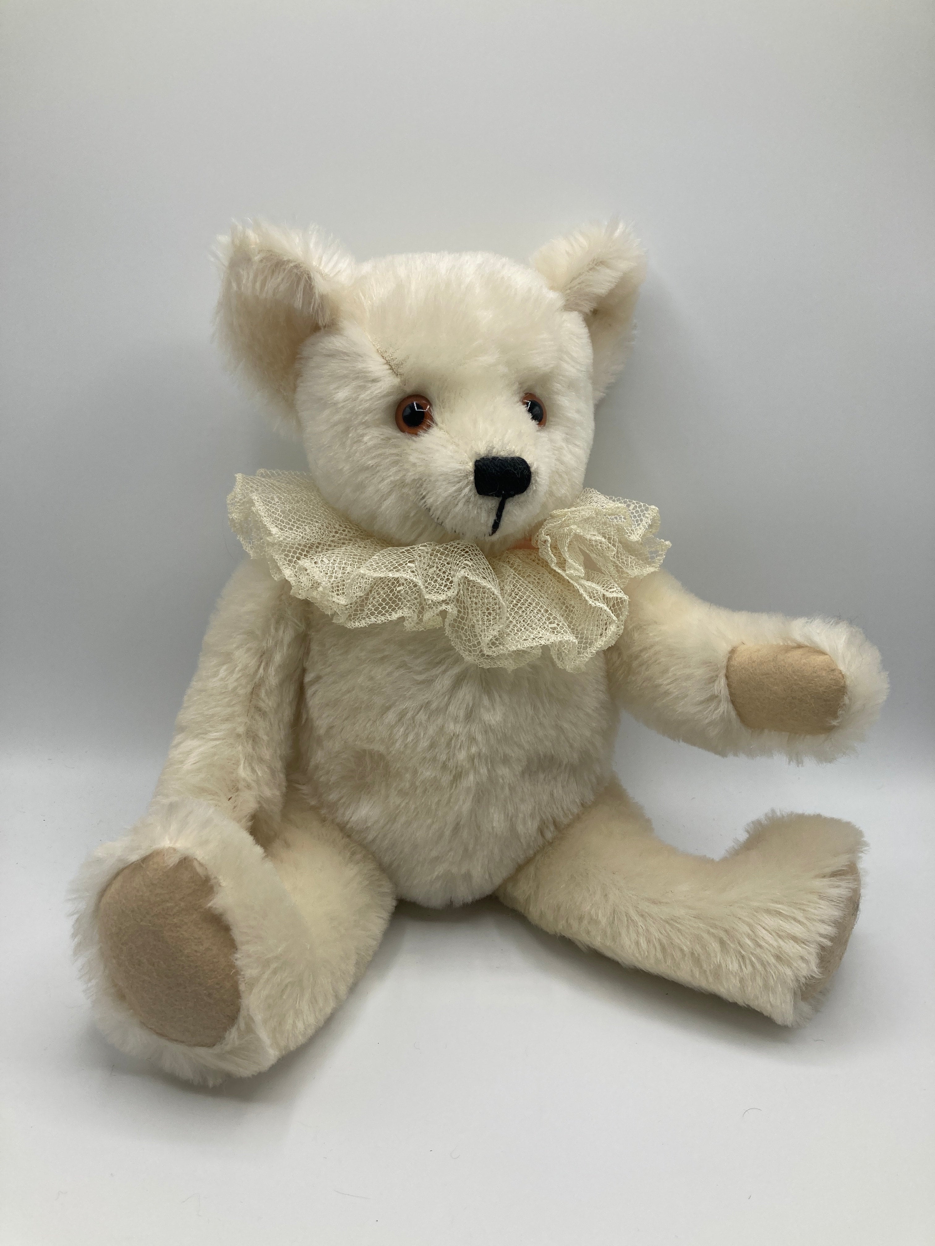 Steiff White Ophelia Teddy Bear With All IDs | My Site