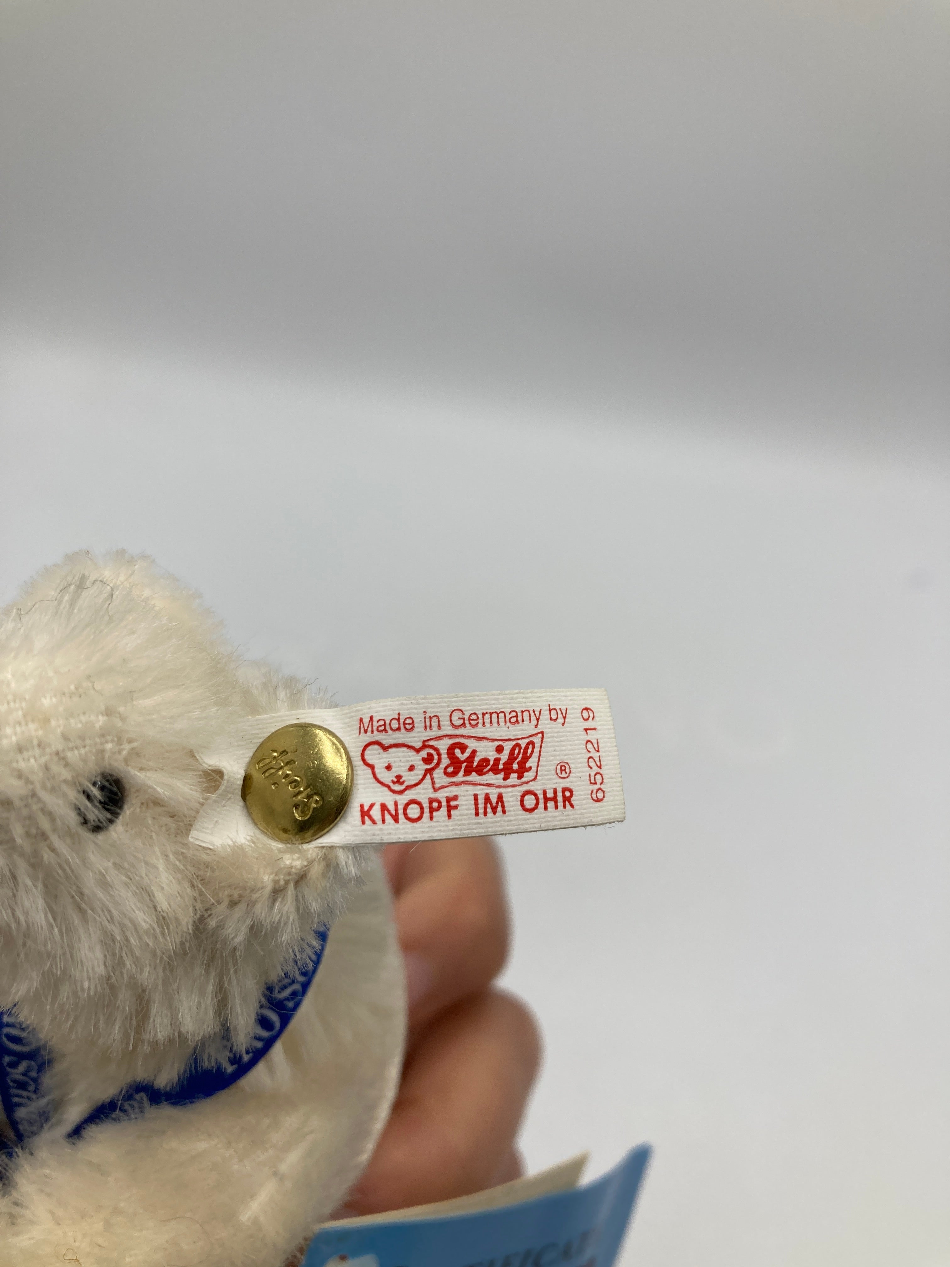 Steiff Polar The Titanic Bear Ornament For FAO Schwarz With All