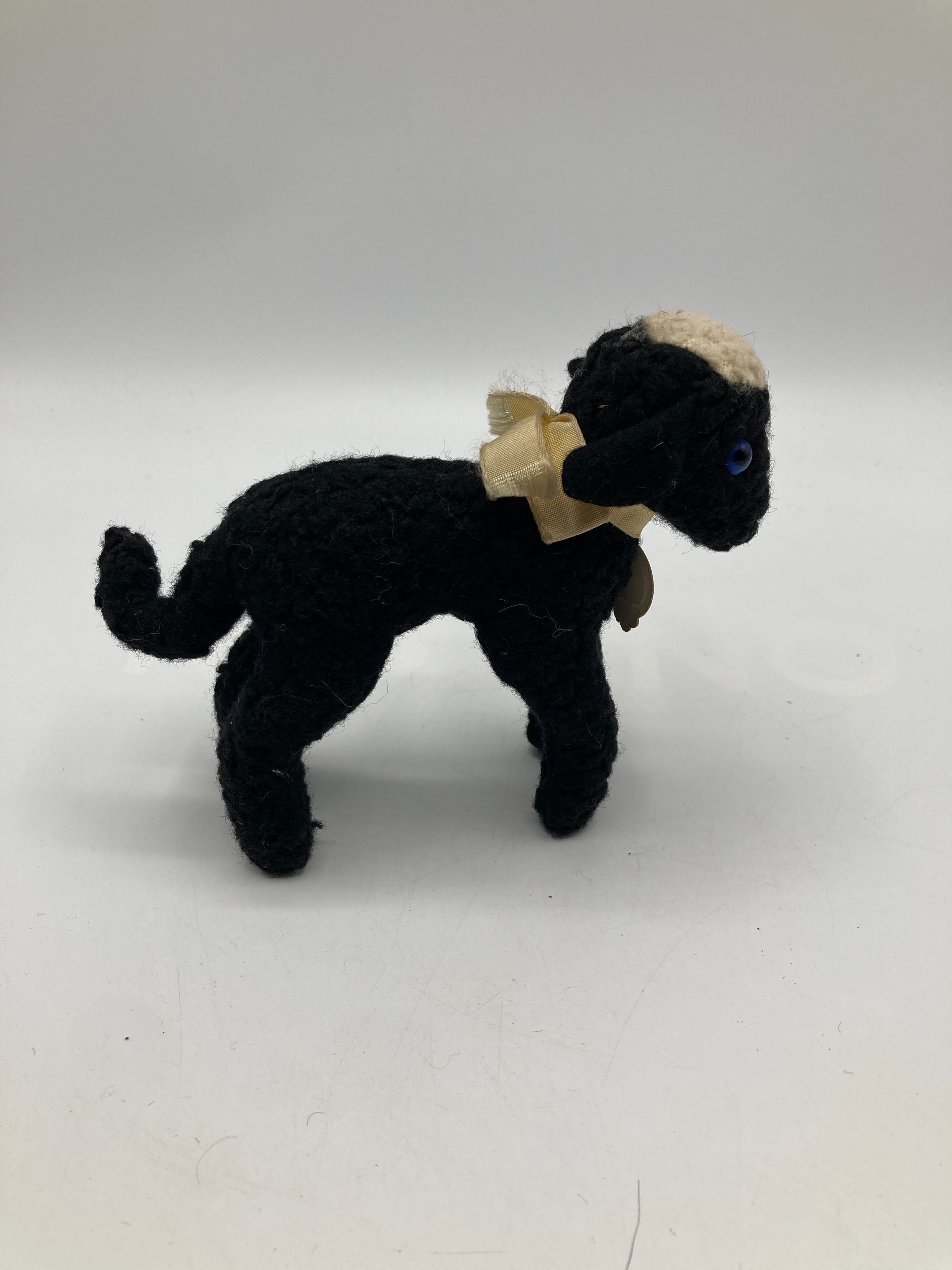 Steiff Smallest Swapl Black Lamb With IDs | My Site