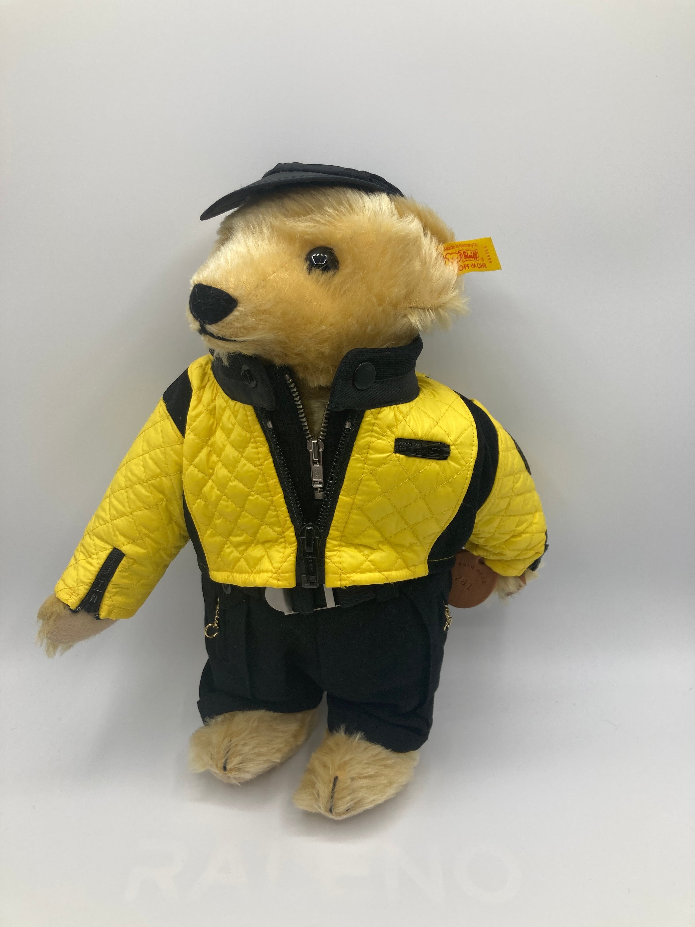 未使用　Steiff Ralph Lauren テディベア Steiff Ralph Lauren Racer Teddy Bear With All IDs | My Site
