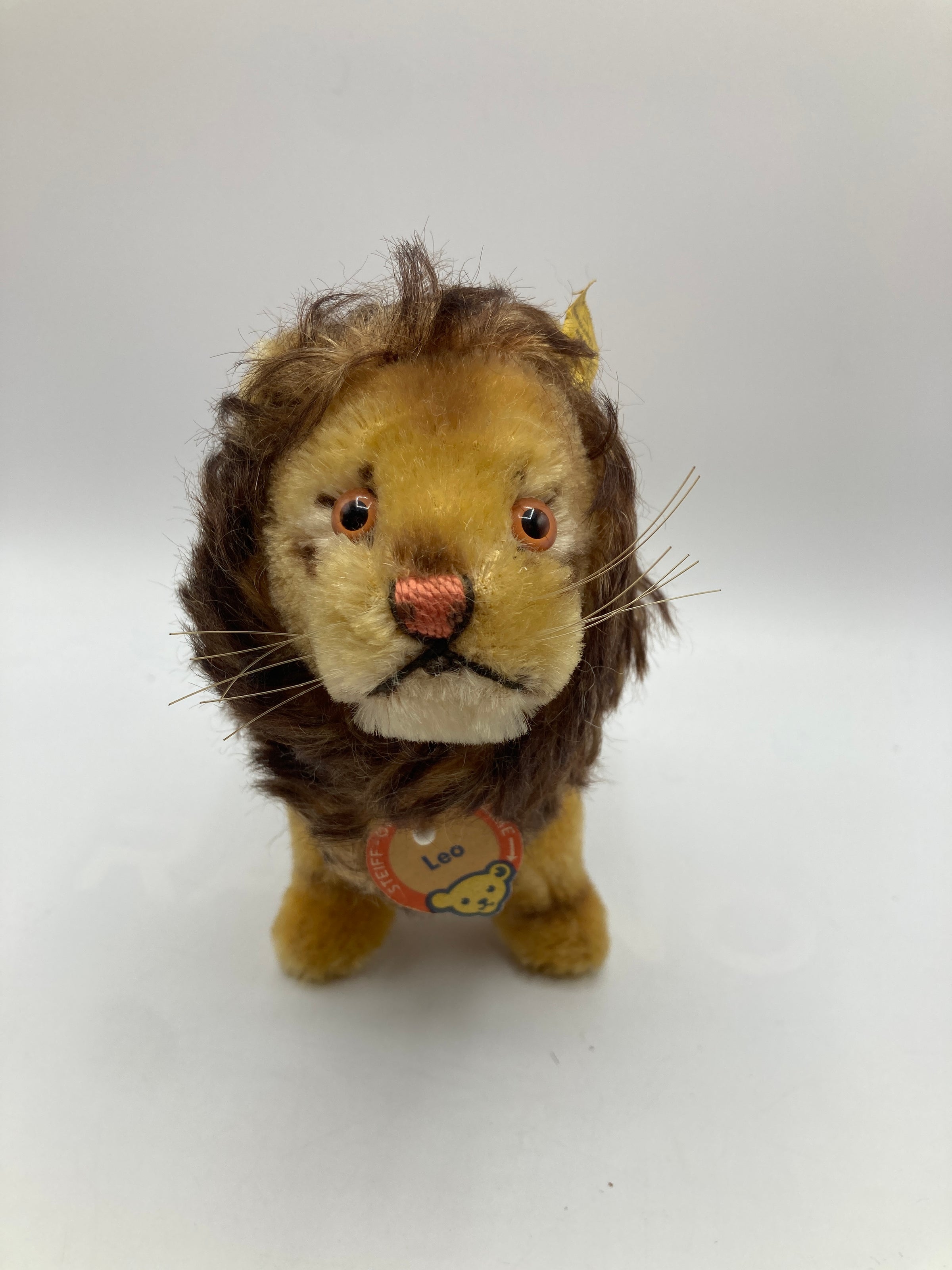 Steiff Medium Sized Standing Leo Lion With All IDs | My Site