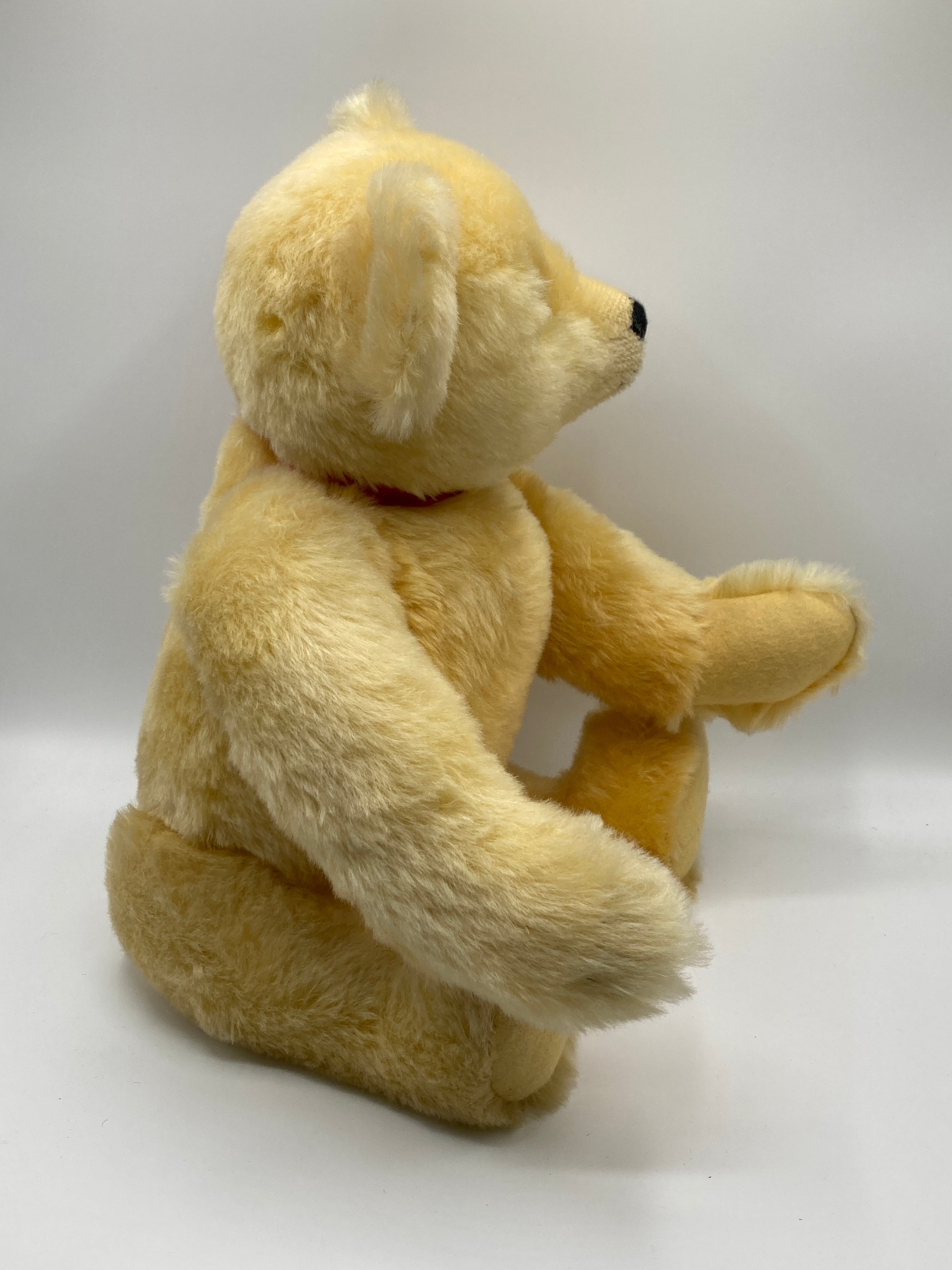 Steiff Larger Sized 1909 Classic Teddy Bear Replica With All IDs