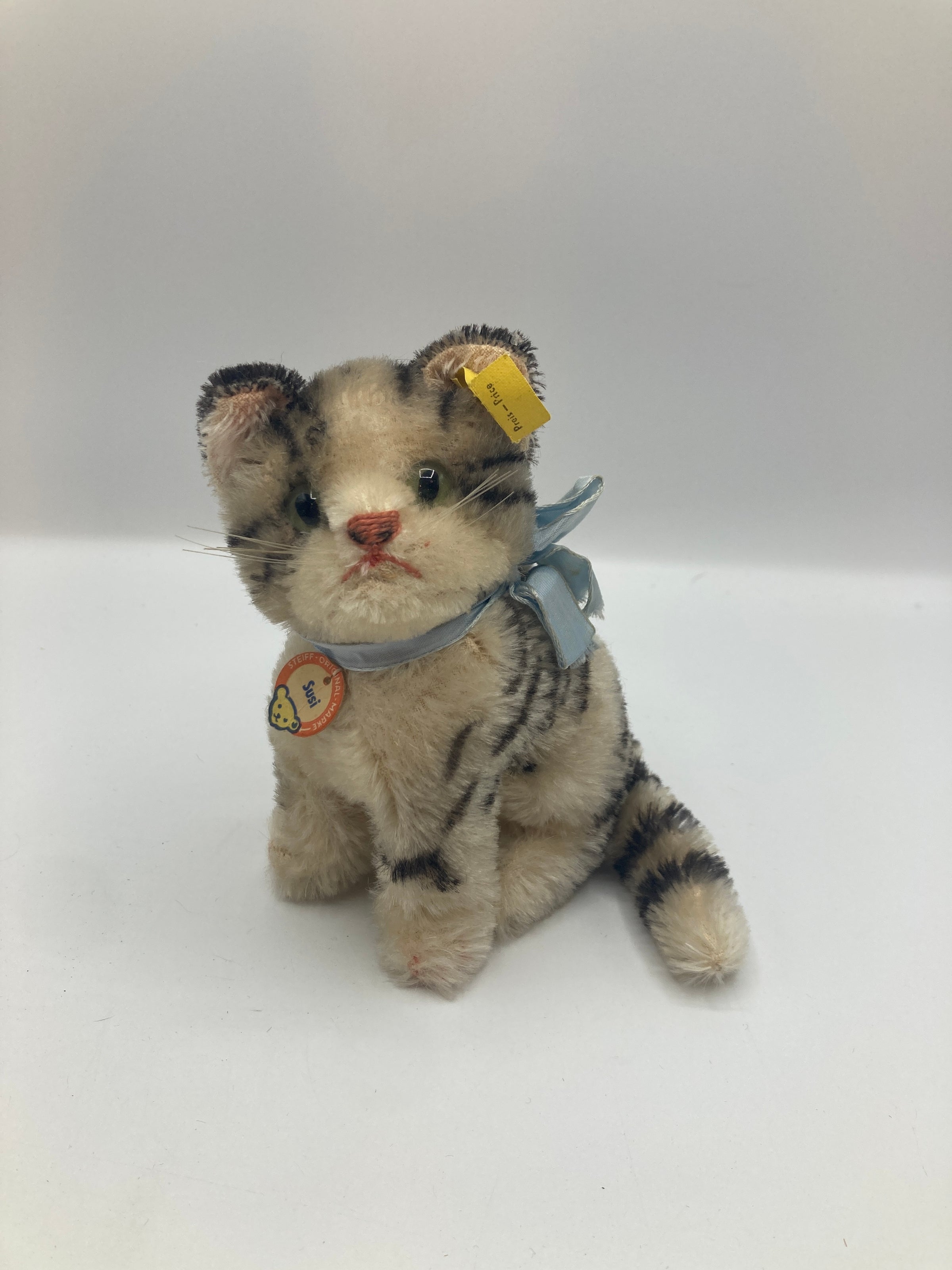 Steiff Medium Sitting Susi Cat With All IDs | My Site