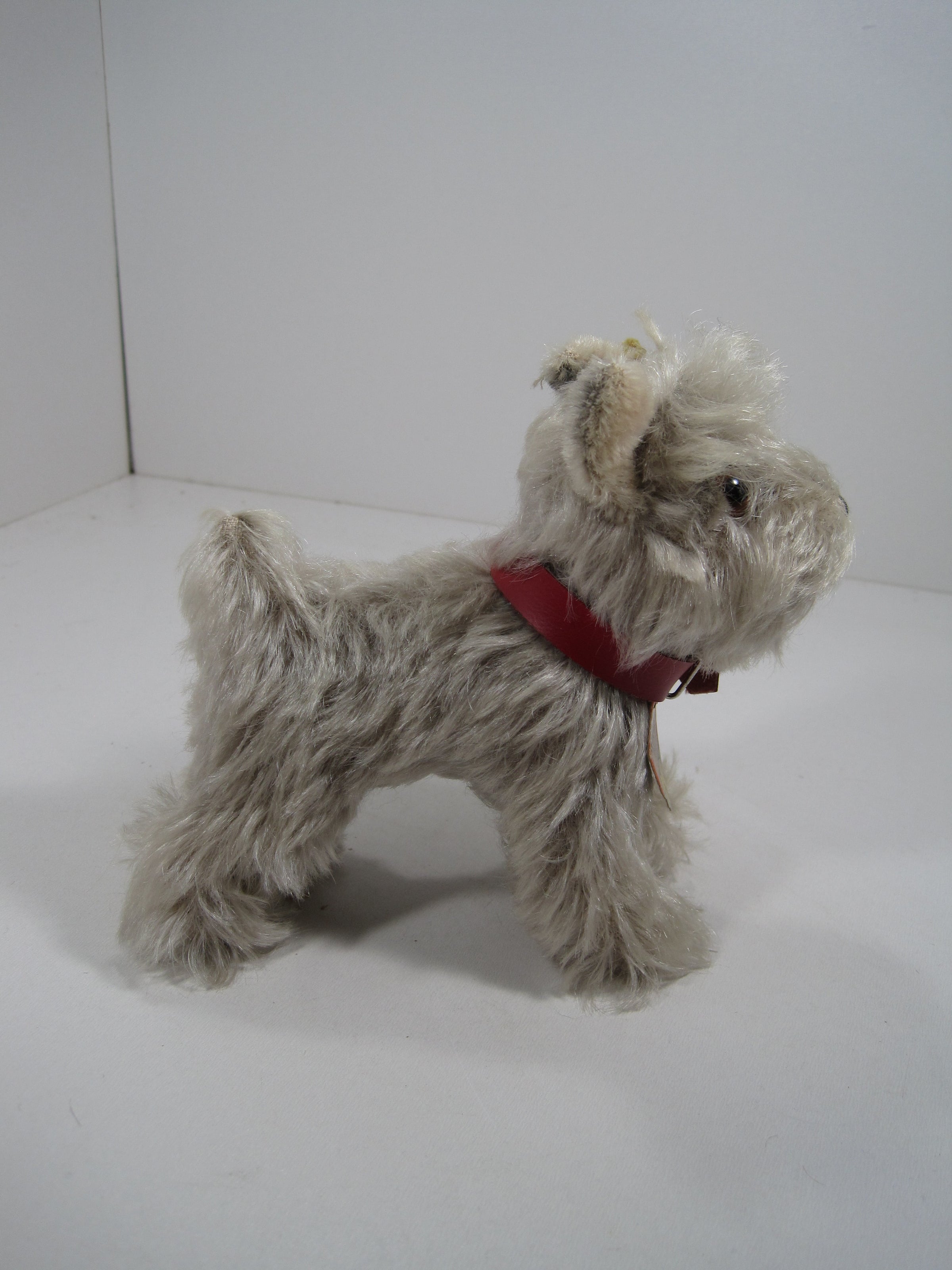 Steiff Medium Tessie Schnauzer Dog With All IDs | My Site