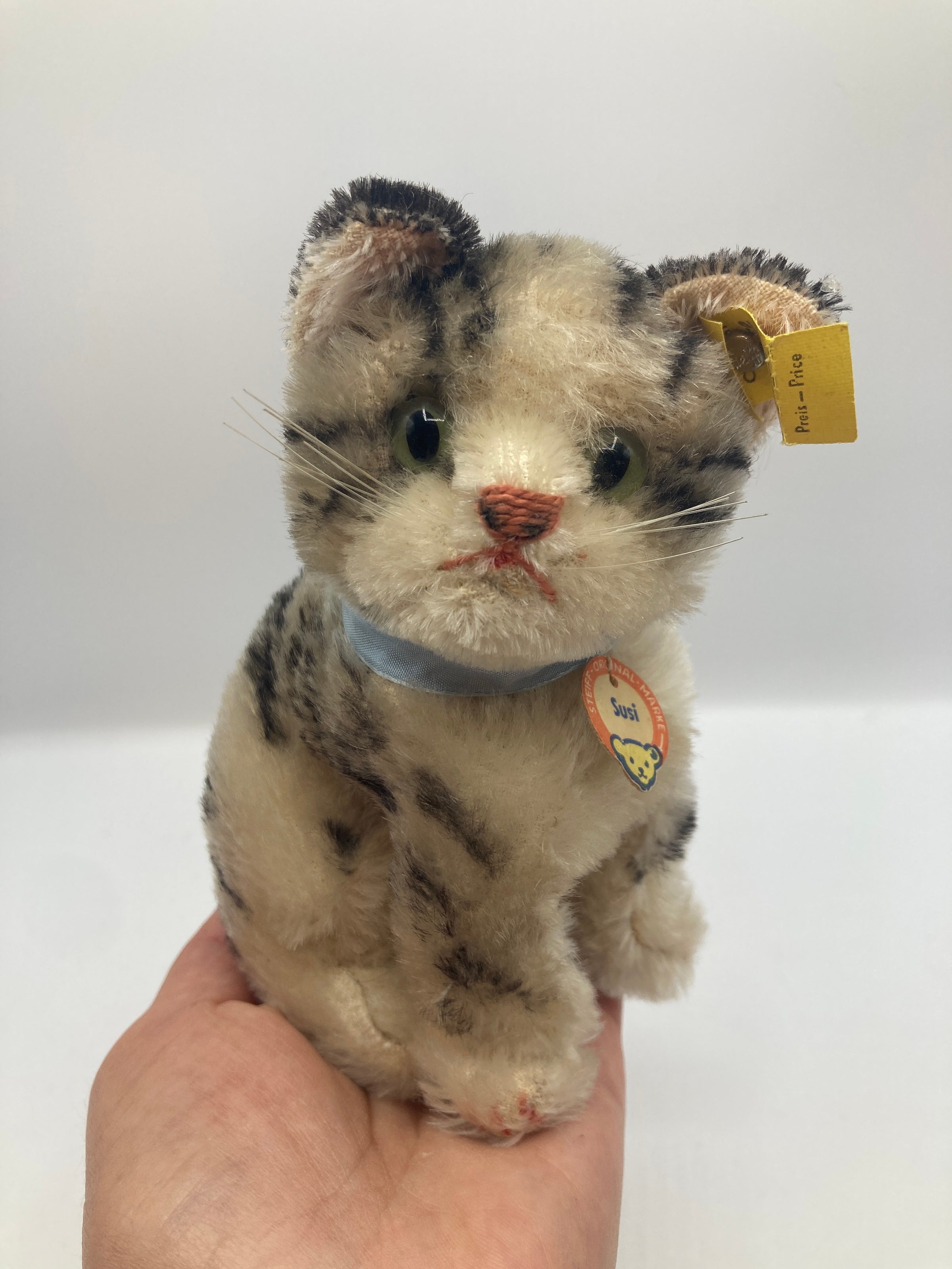 Steiff Medium Sitting Susi Cat With All IDs | My Site