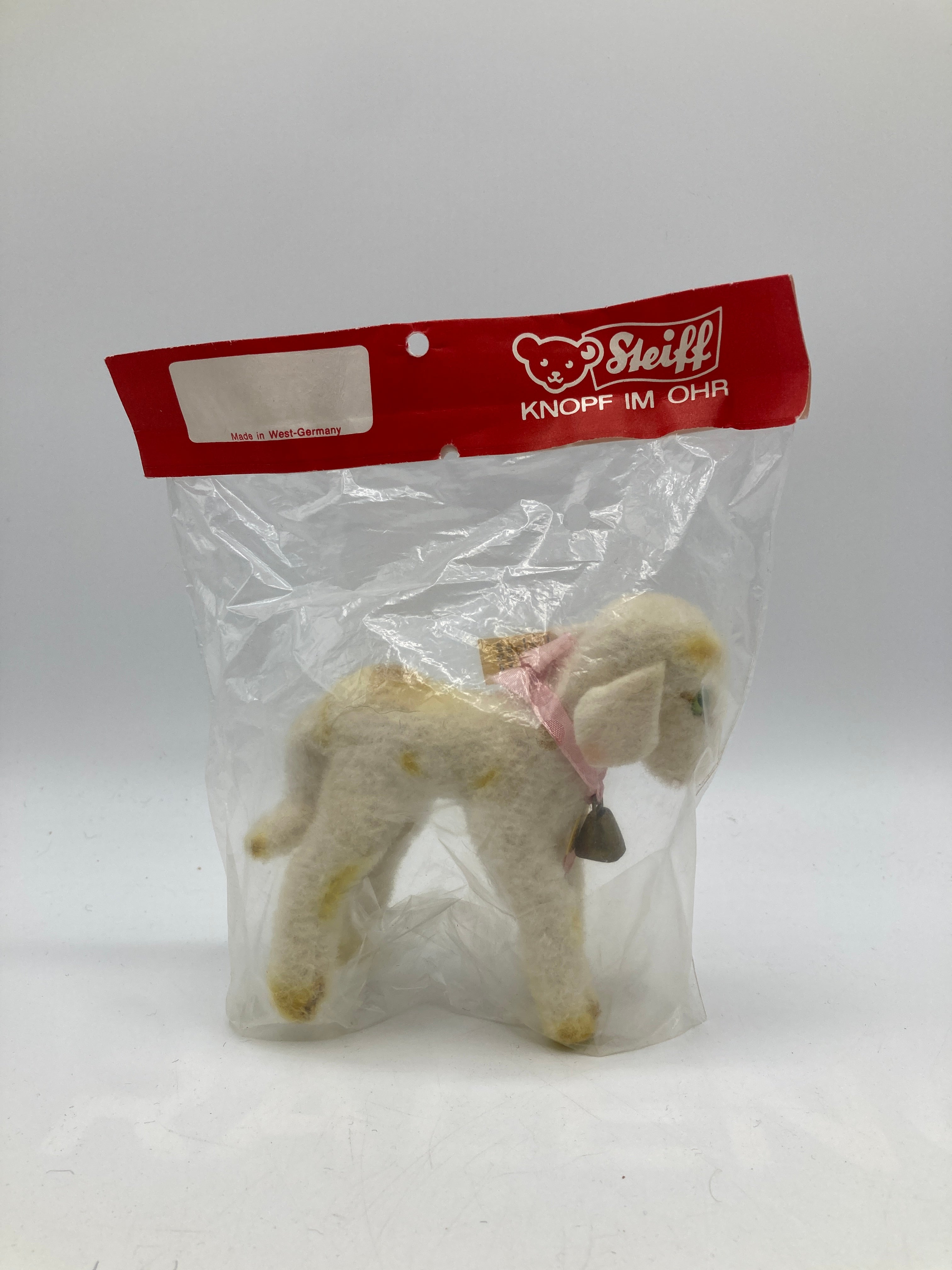 Steiff　ひつじのLamby　最小 Steiff Smallest Baby Lamby Lamb With All IDs and Original