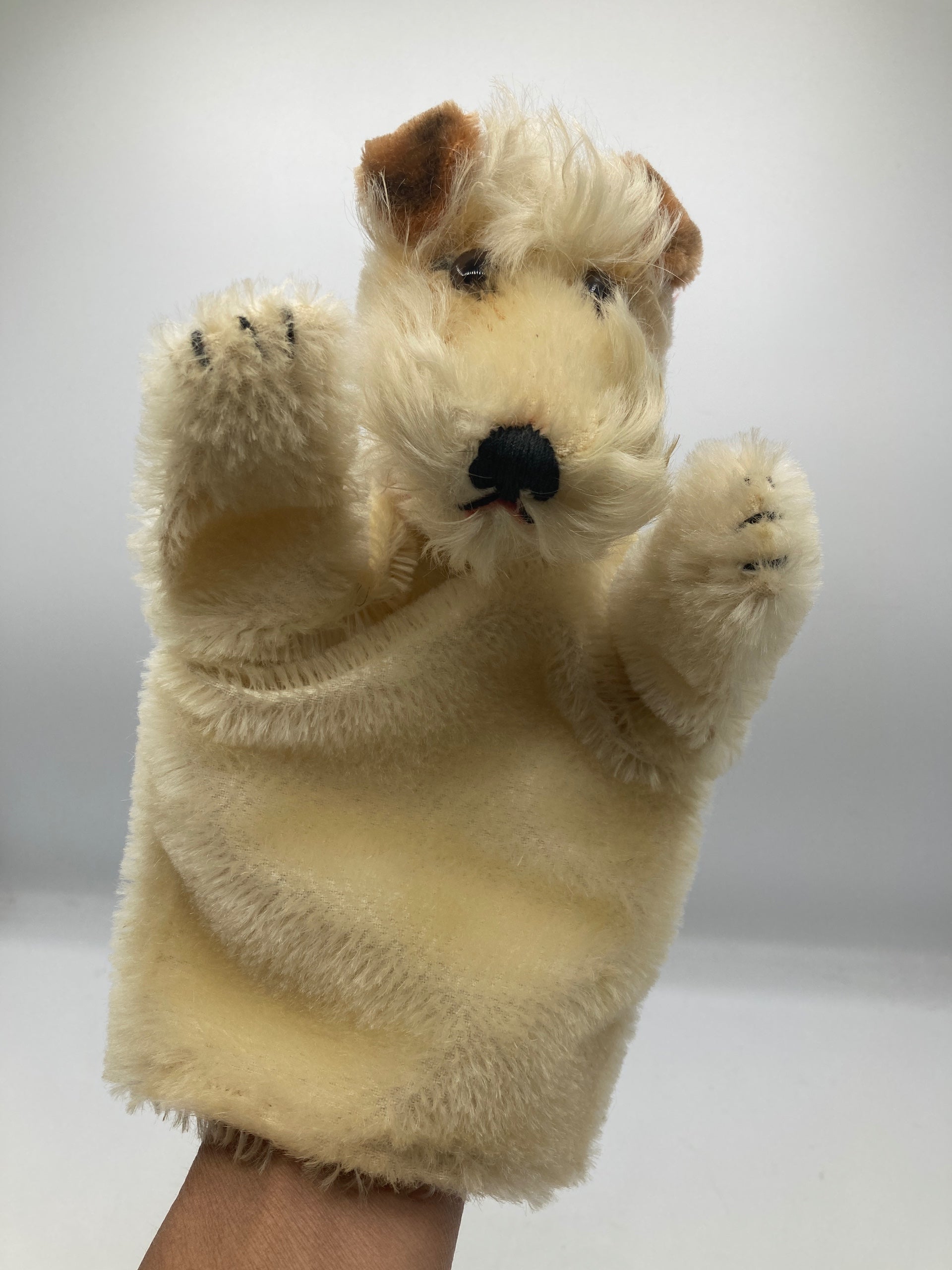 Steiff Foxy Fox Terrier Hand Puppet With ID | My Site