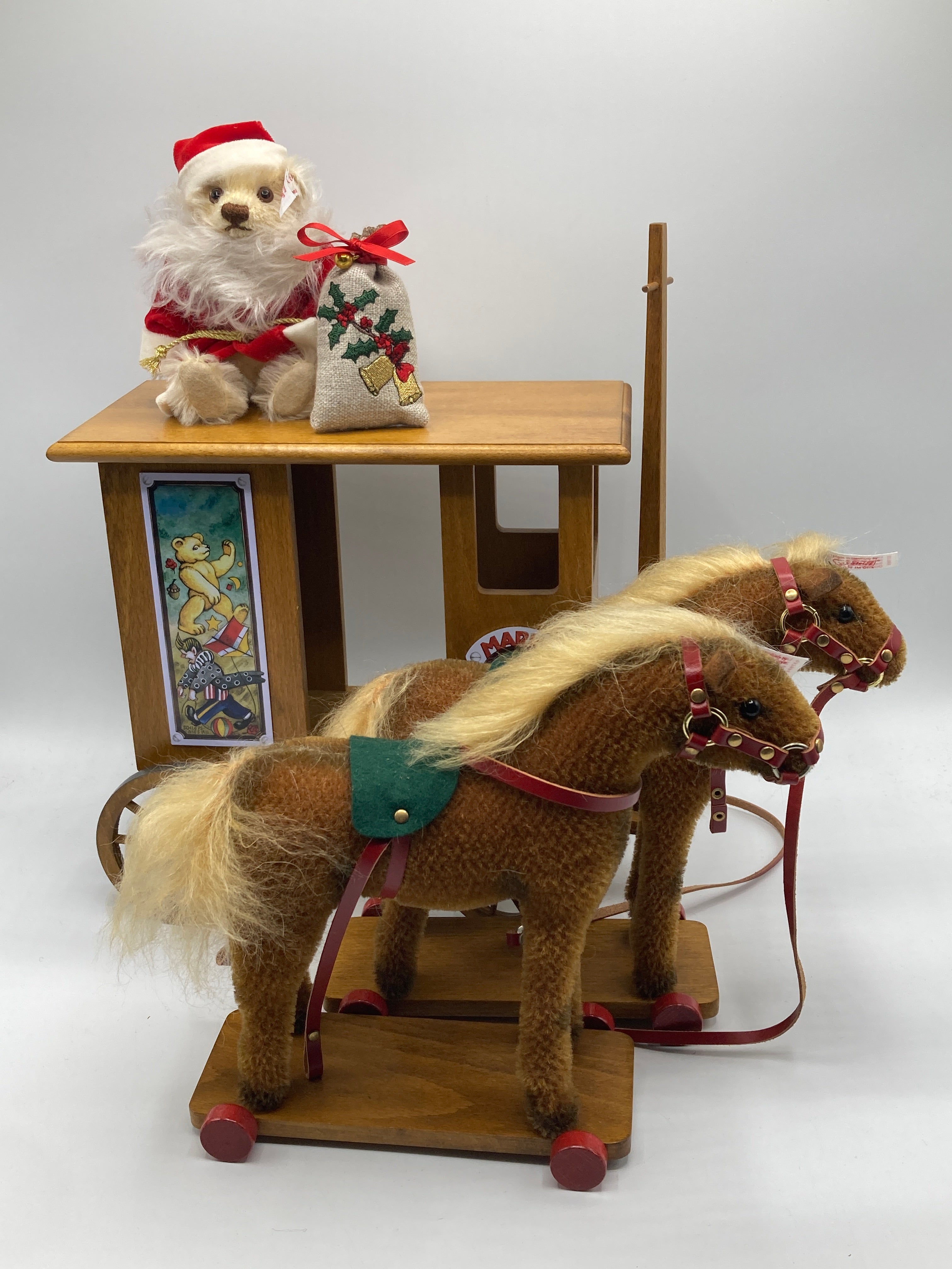 Steiff Santa's Express Holiday Showpiece With All IDs | My Site