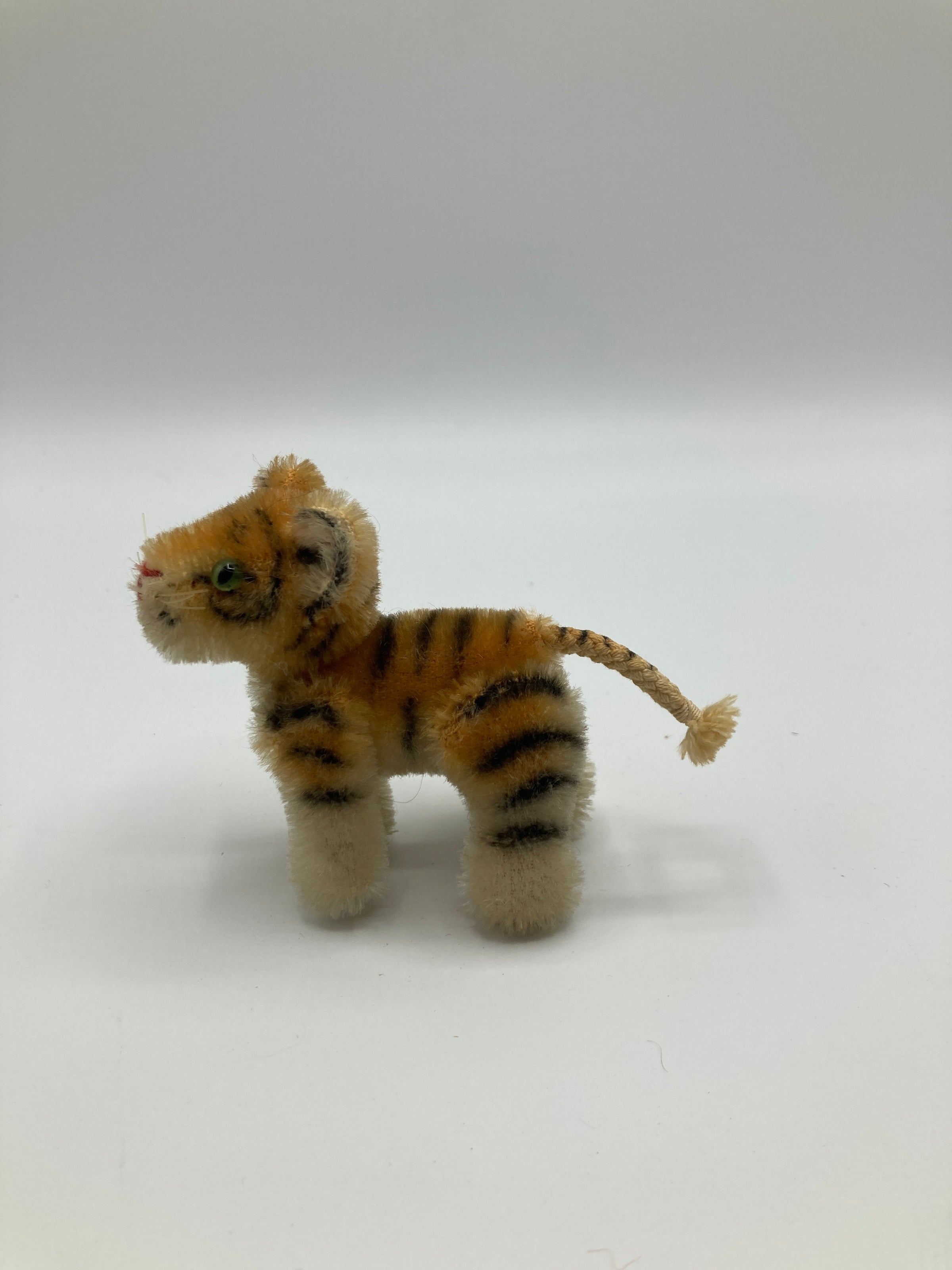 Steiff US Exclusive TINY Fully Jointed Mohair Steiff Tiger