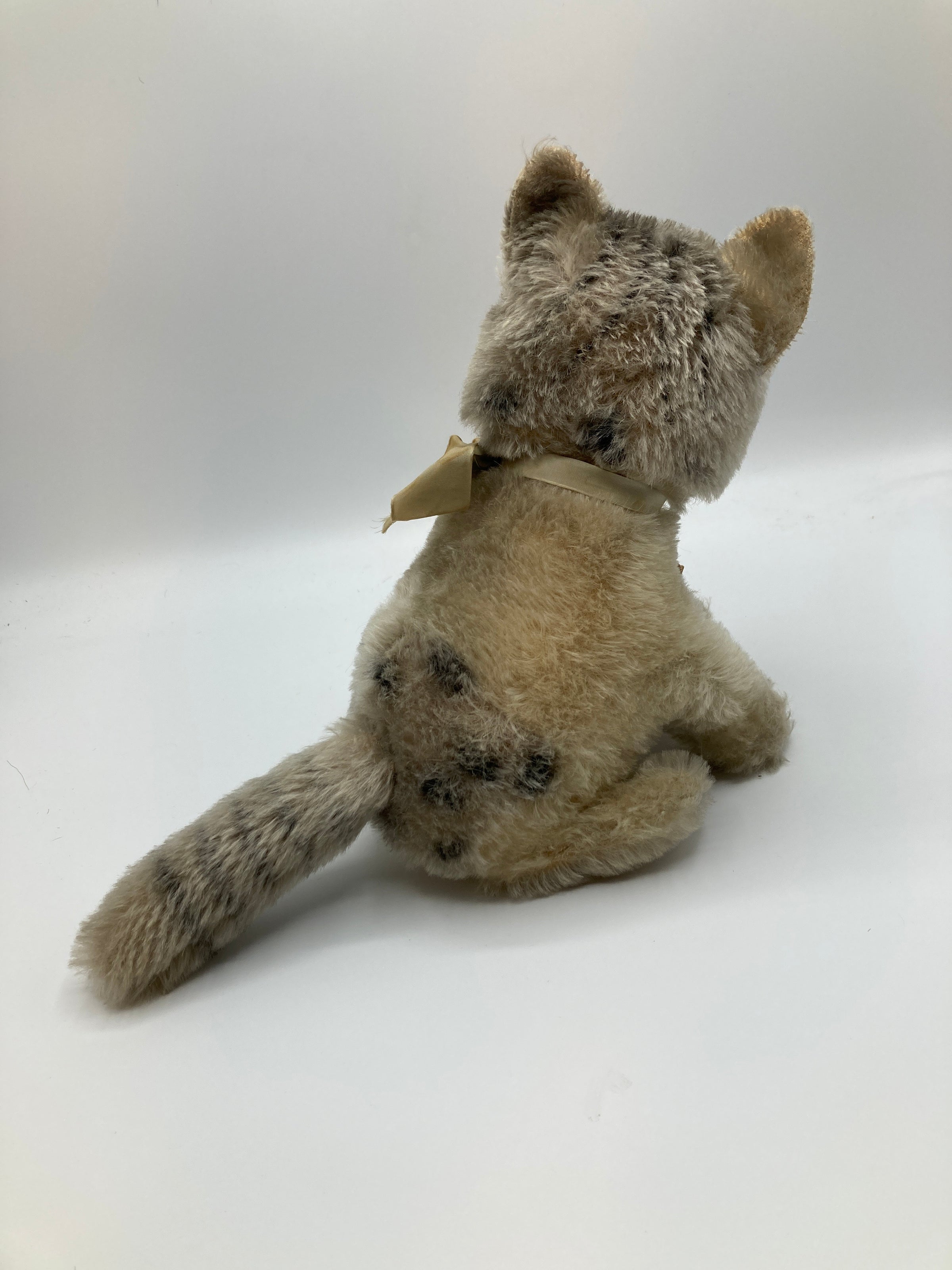 Steiff Cat Kitty with ID fully jointed Tabby smallest 4