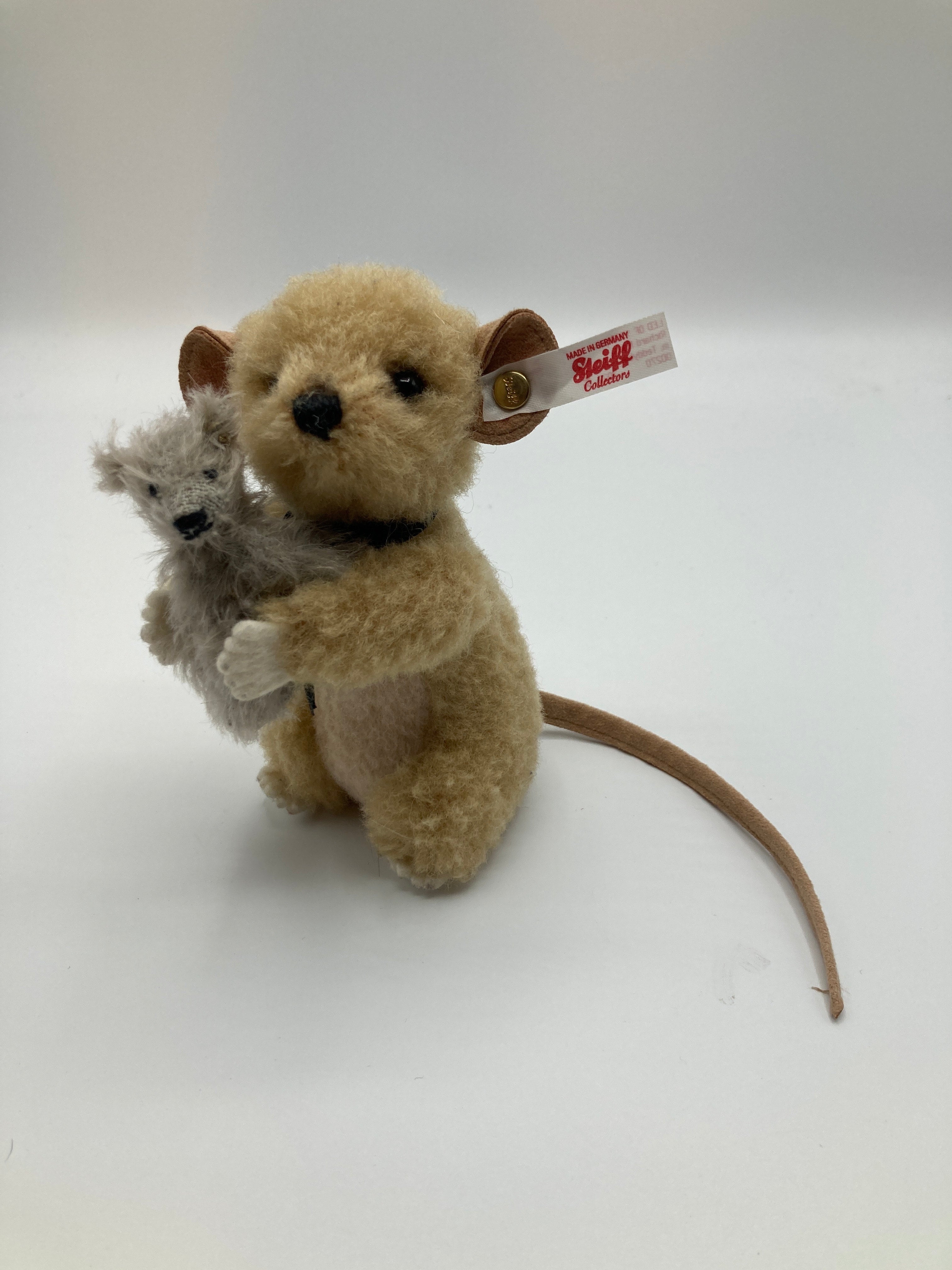 Richard Mouse Steiff Richard Mouse with Mini Teddy Bear Limited Edition With All IDs ...