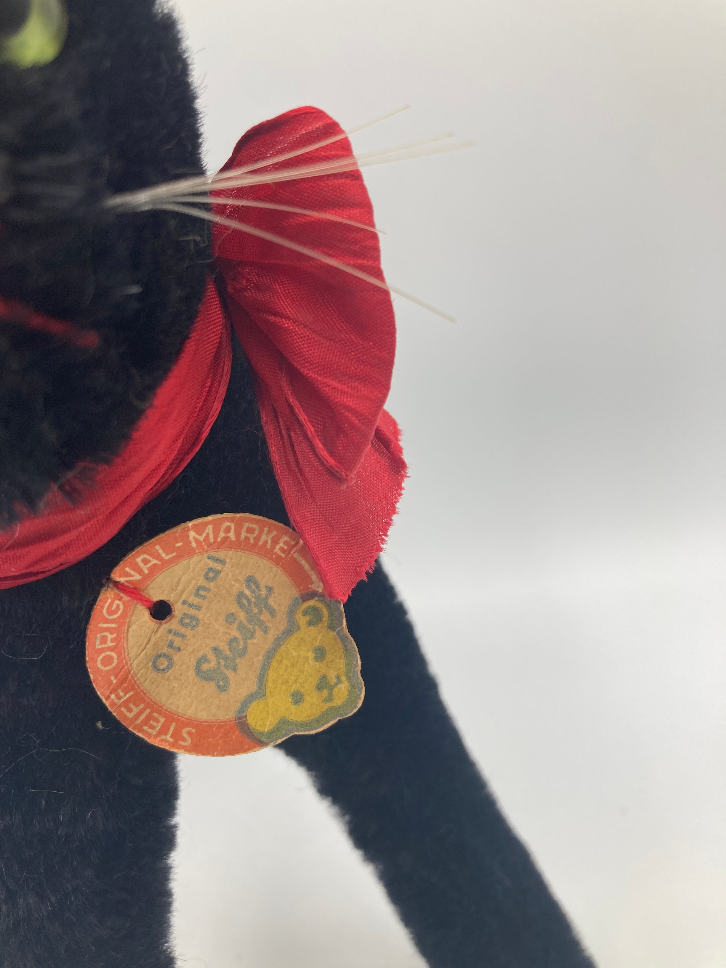 Steiff Largest Black Tom Cat With All IDs | My Site