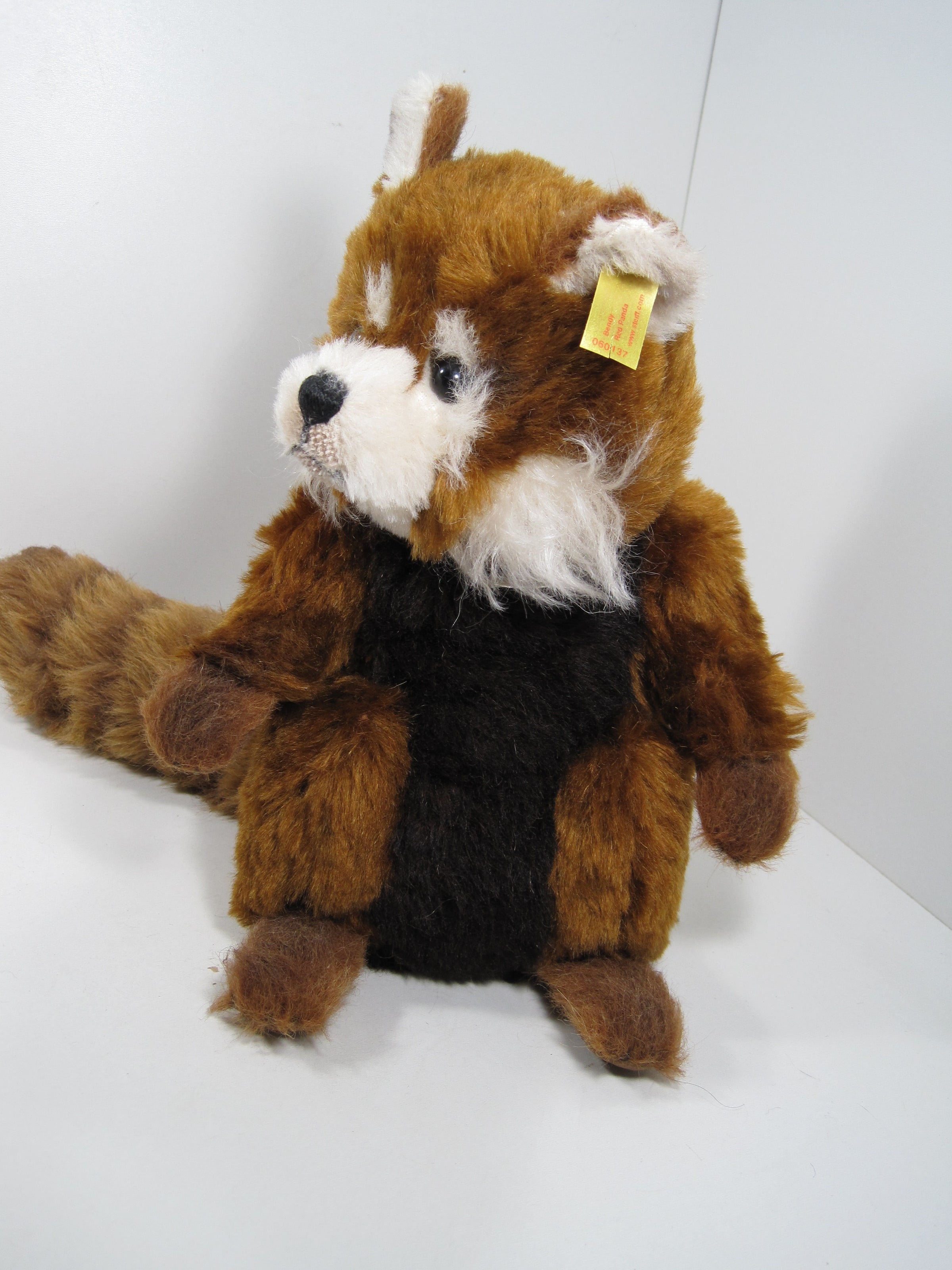 Steiff Bendy Red Panda With All IDs | My Site