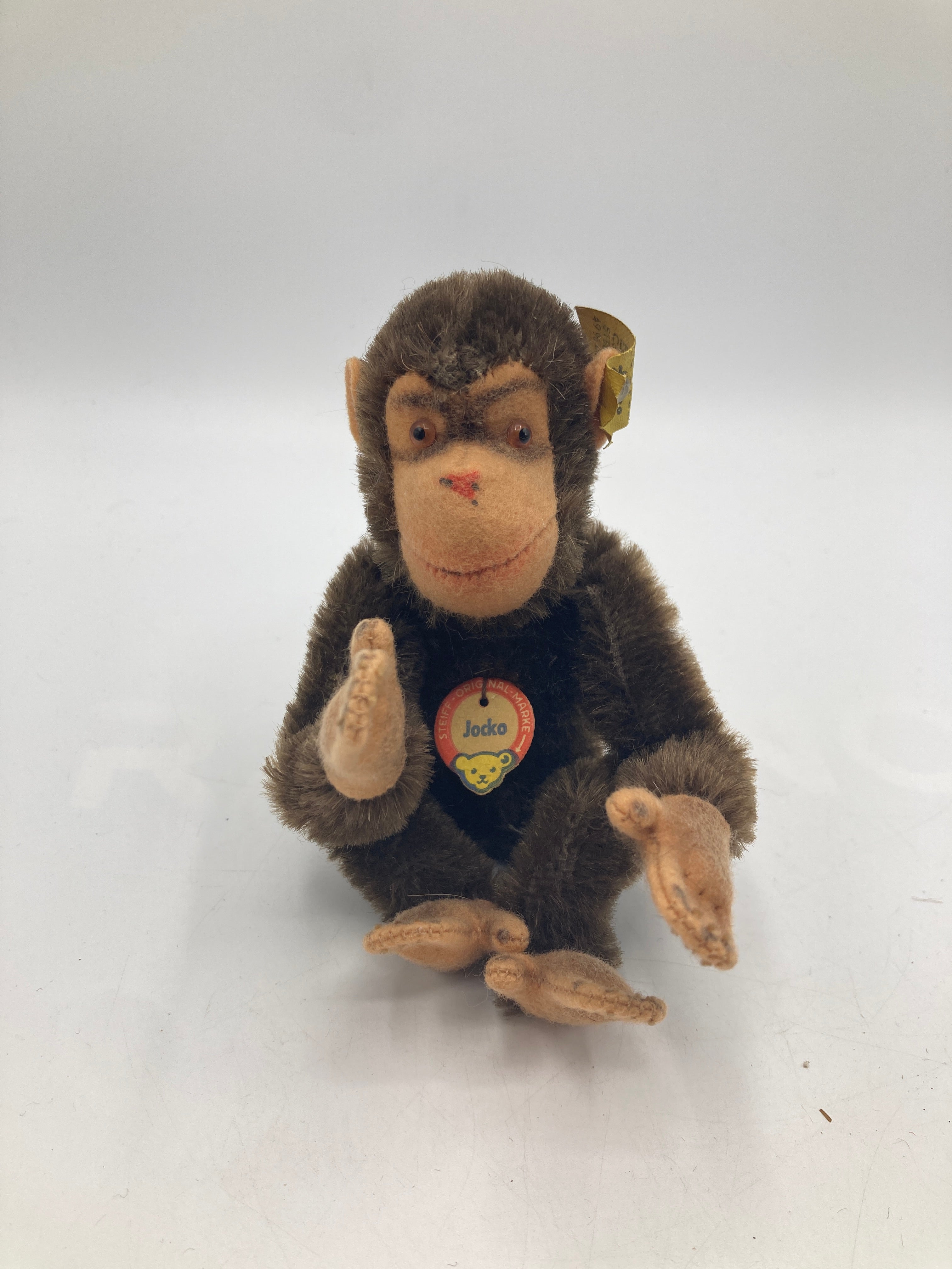 Steiff Almost Smallest Fully Jointed Jocko Monkey Chimp With All