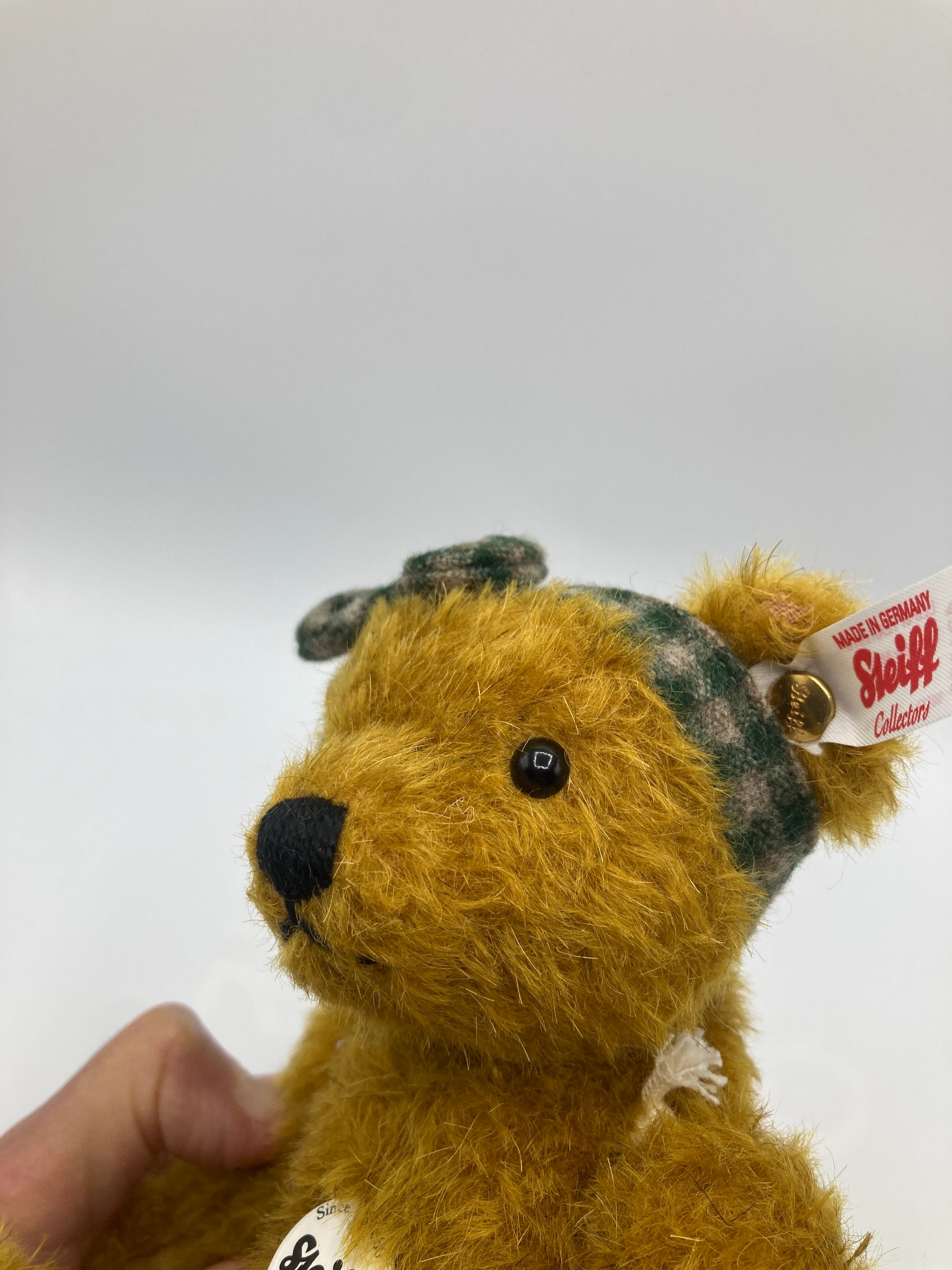 Steiff 2016 Gold Brown Mohair Mady Special Event Teddy Bear With