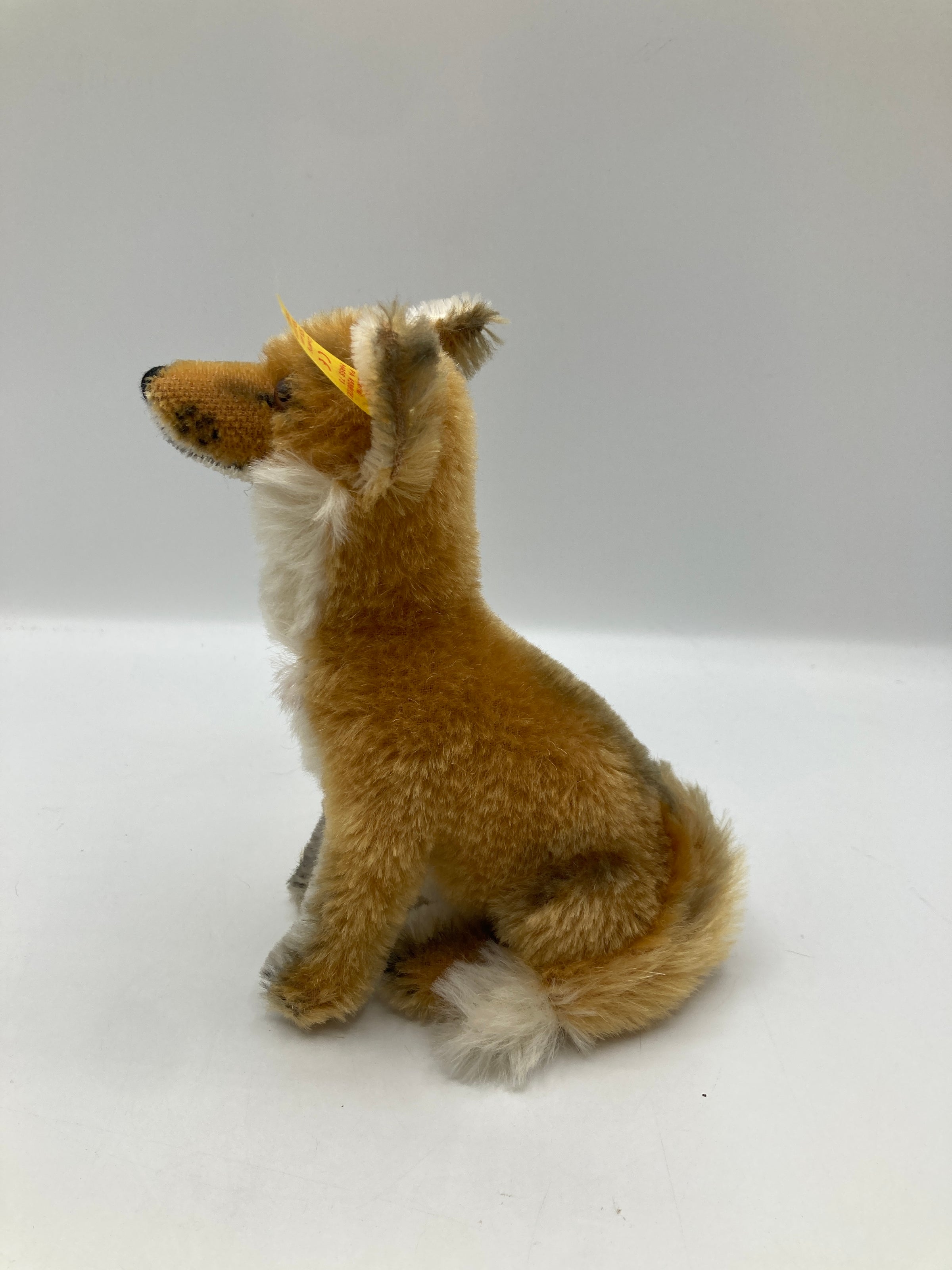 Steiff シカ 木毛 25cm タグ付 811/22 ヴィンテージ Steiff Mohair Sitting Fox With All IDs | My Site