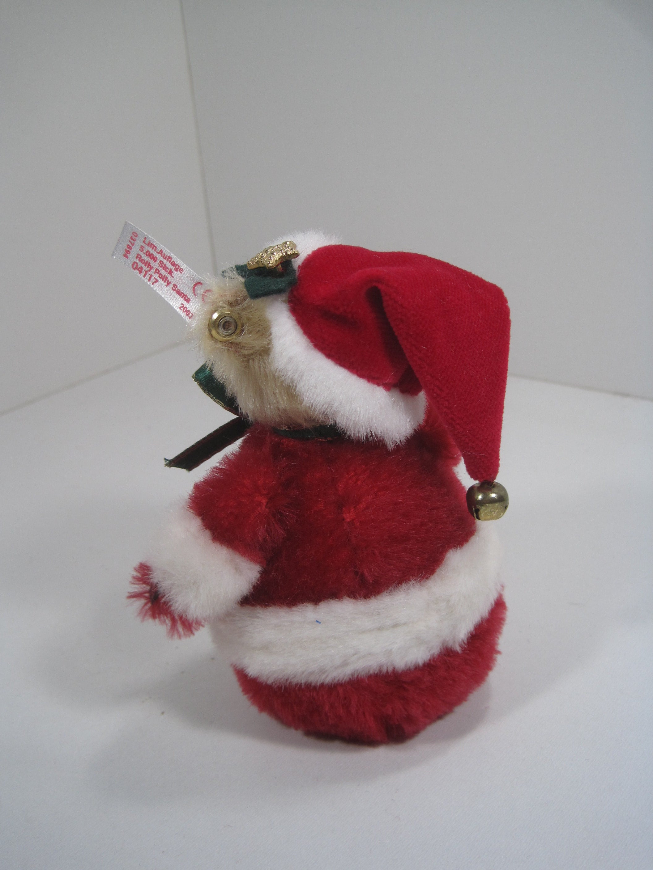 Steiff Limited Edition Roly Poly Santa Claus Bear With All IDs