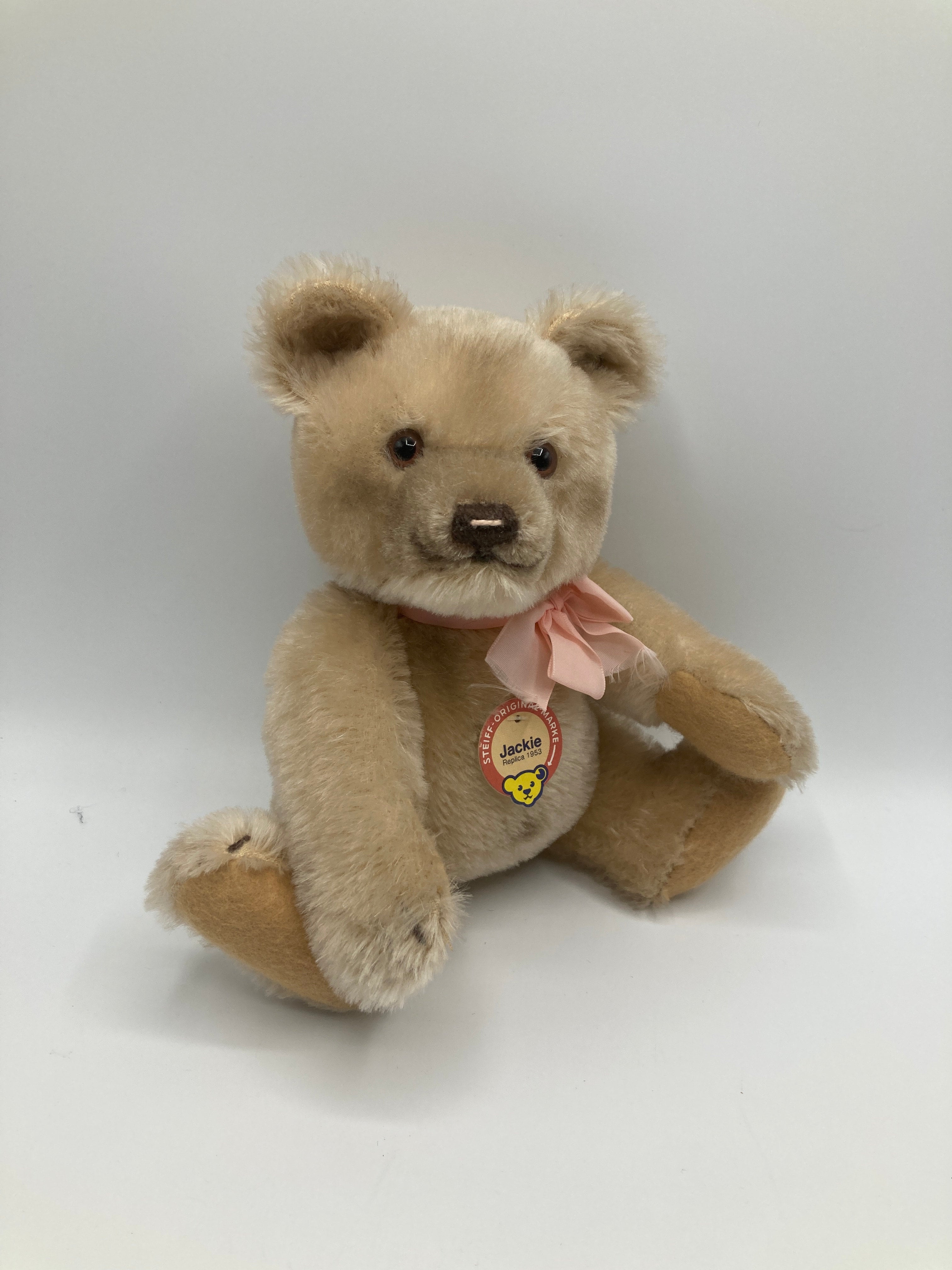 Steiff Mohair Medium Sized Jackie Teddy Bear Replica With IDs | My