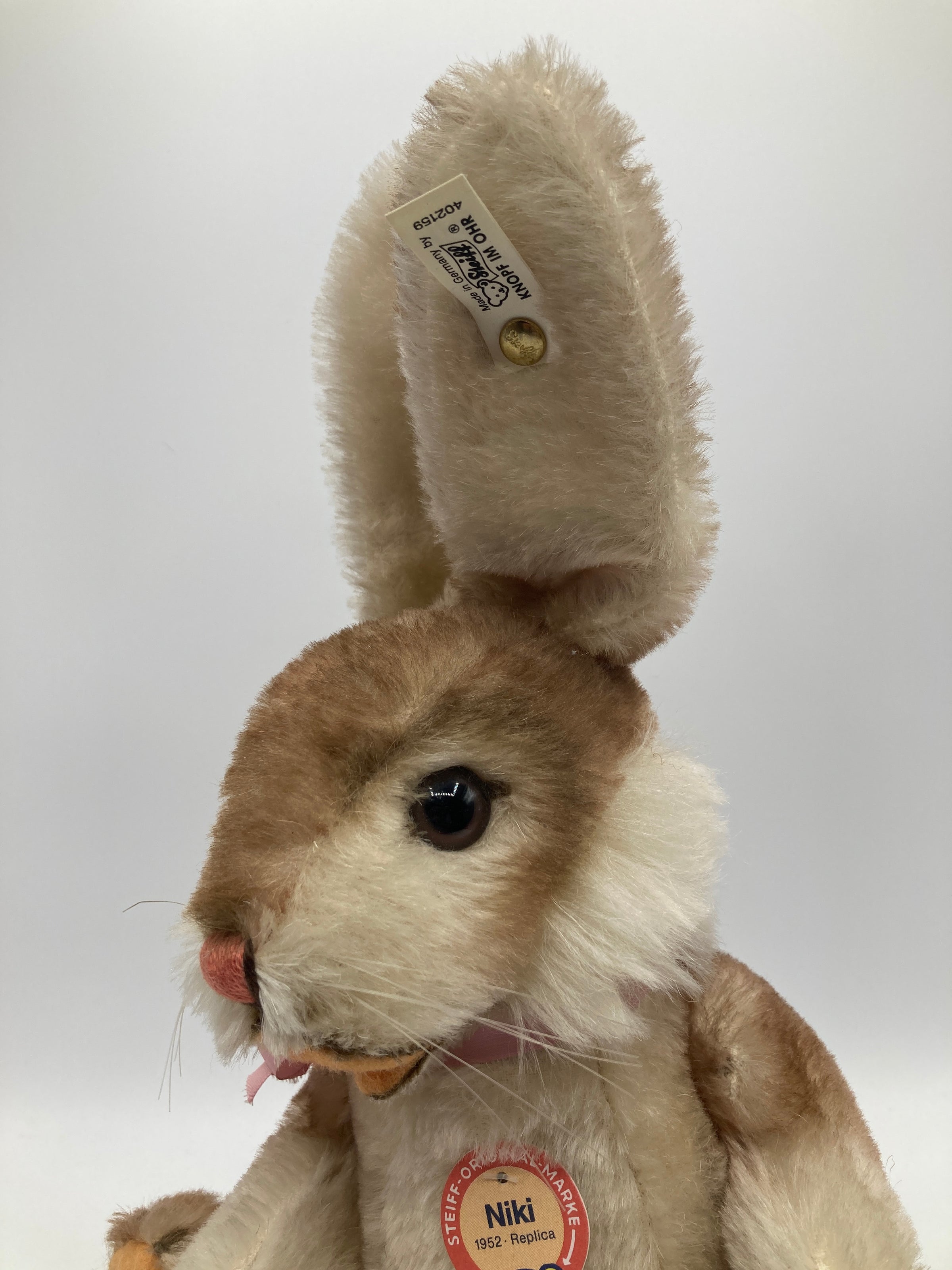 Steiff Niki Replica 1952 Limited Edition Rabbit With All IDs | My Site