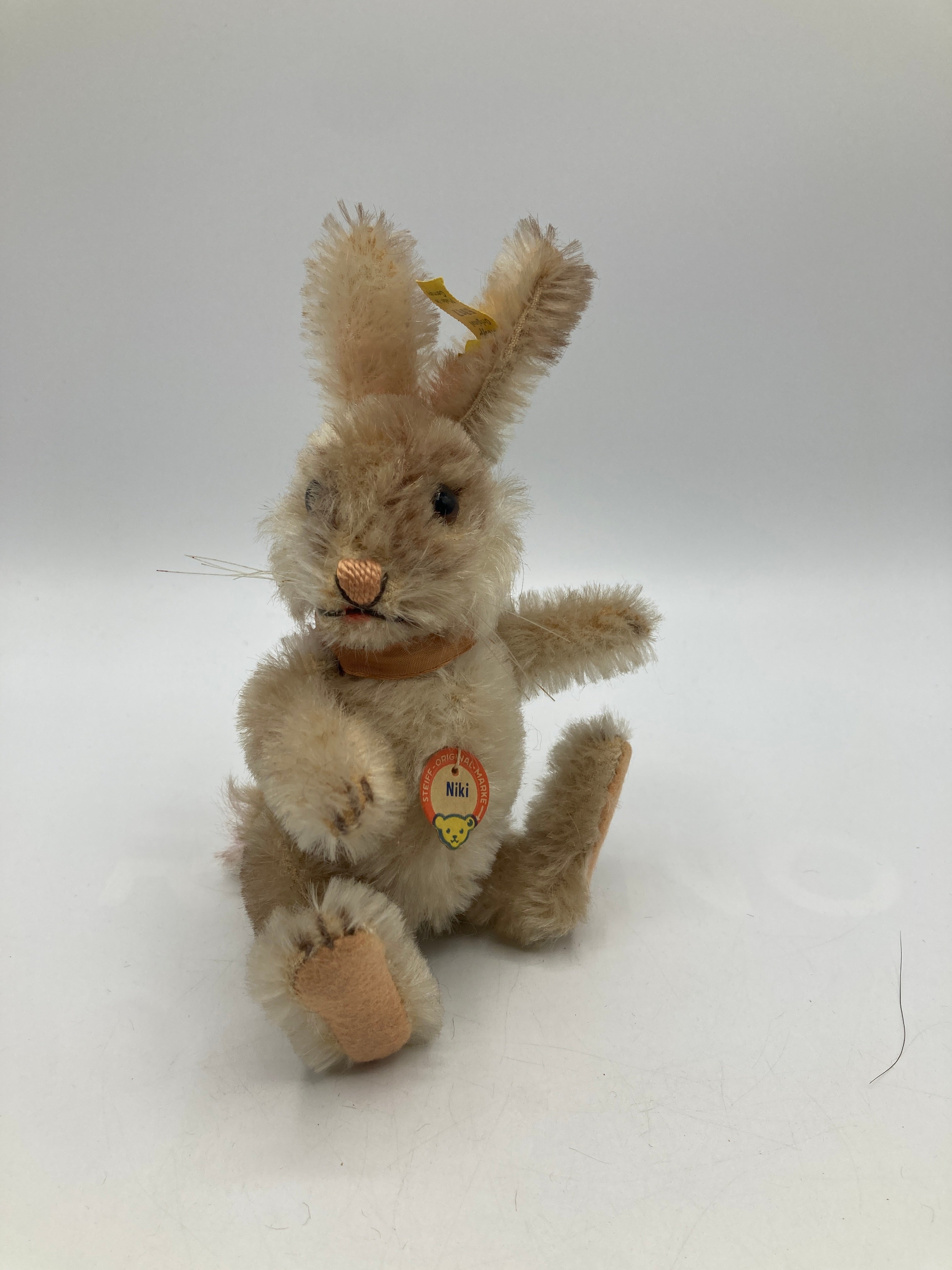 Steiff Smaller Fully Jointed Niki Rabbit With All IDs | My Site