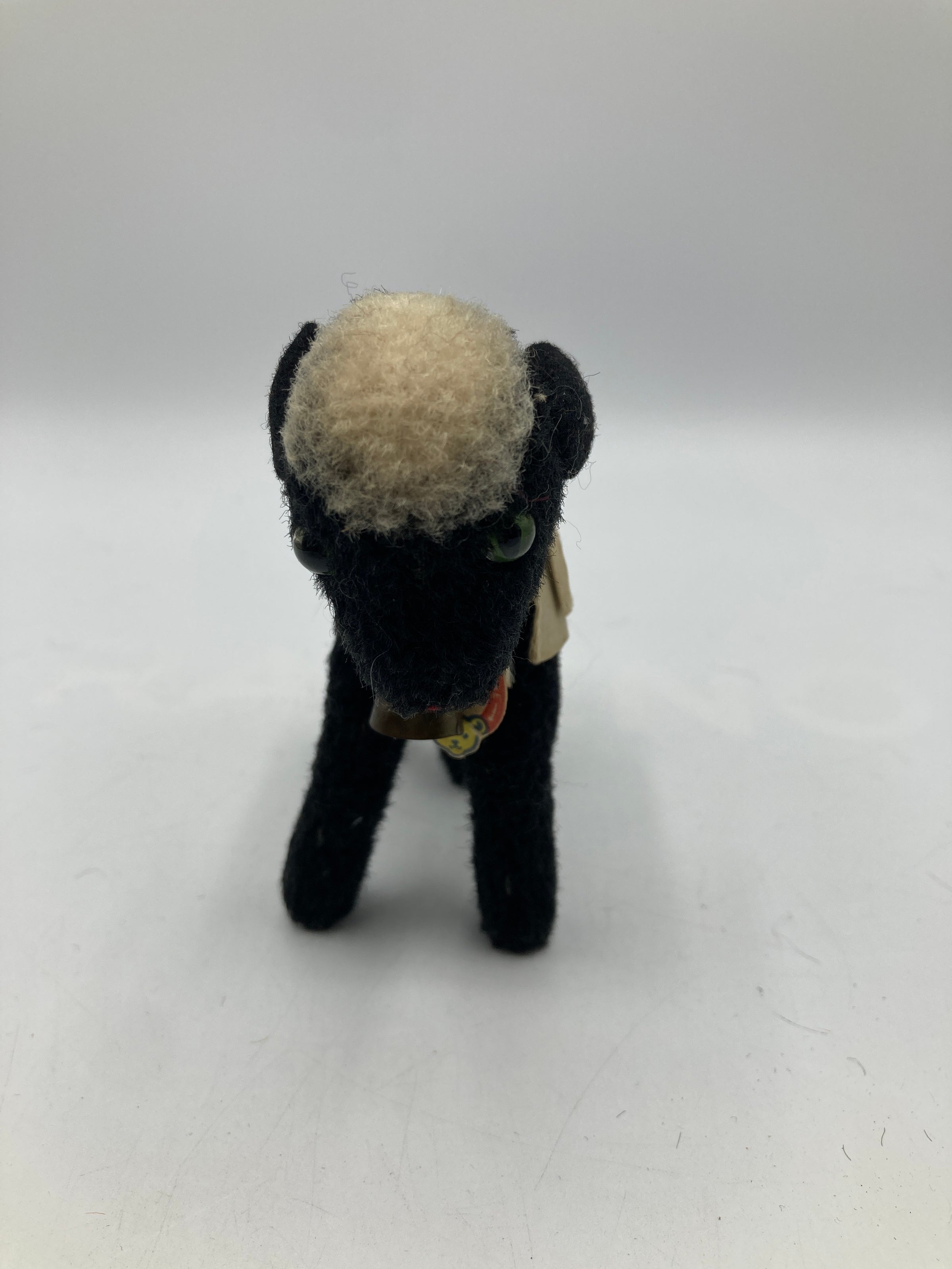 Steiff Smallest Sized Black Lamby Lamb With Green Eyes And ID | My