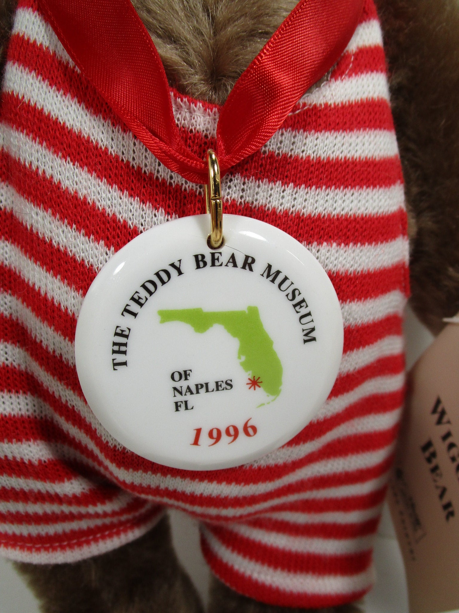 Steiff Exclusive Wiggins Bear With All IDs For The Teddy Bear