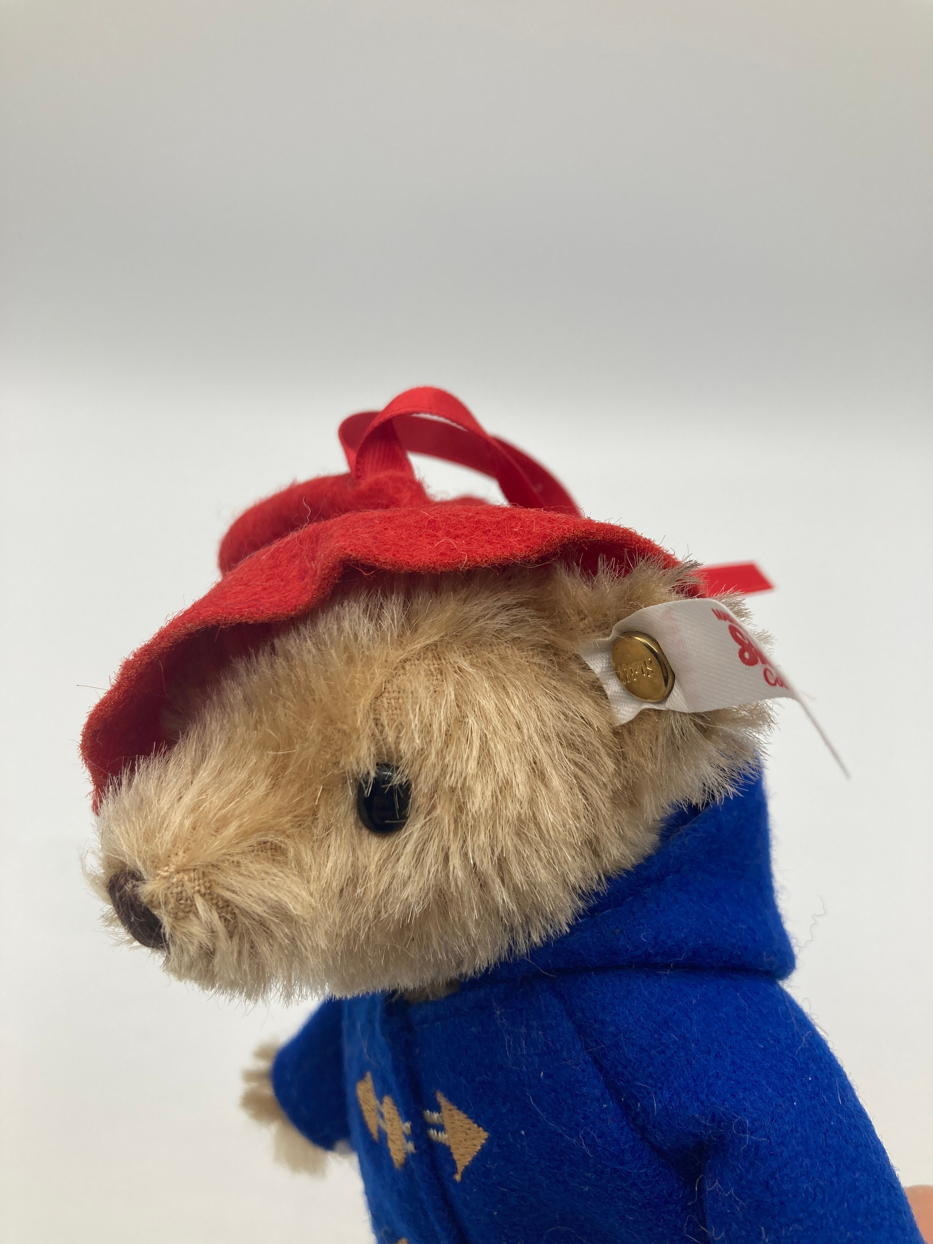 Steiff Mohair Paddington Holiday Ornament With All IDs | My Site