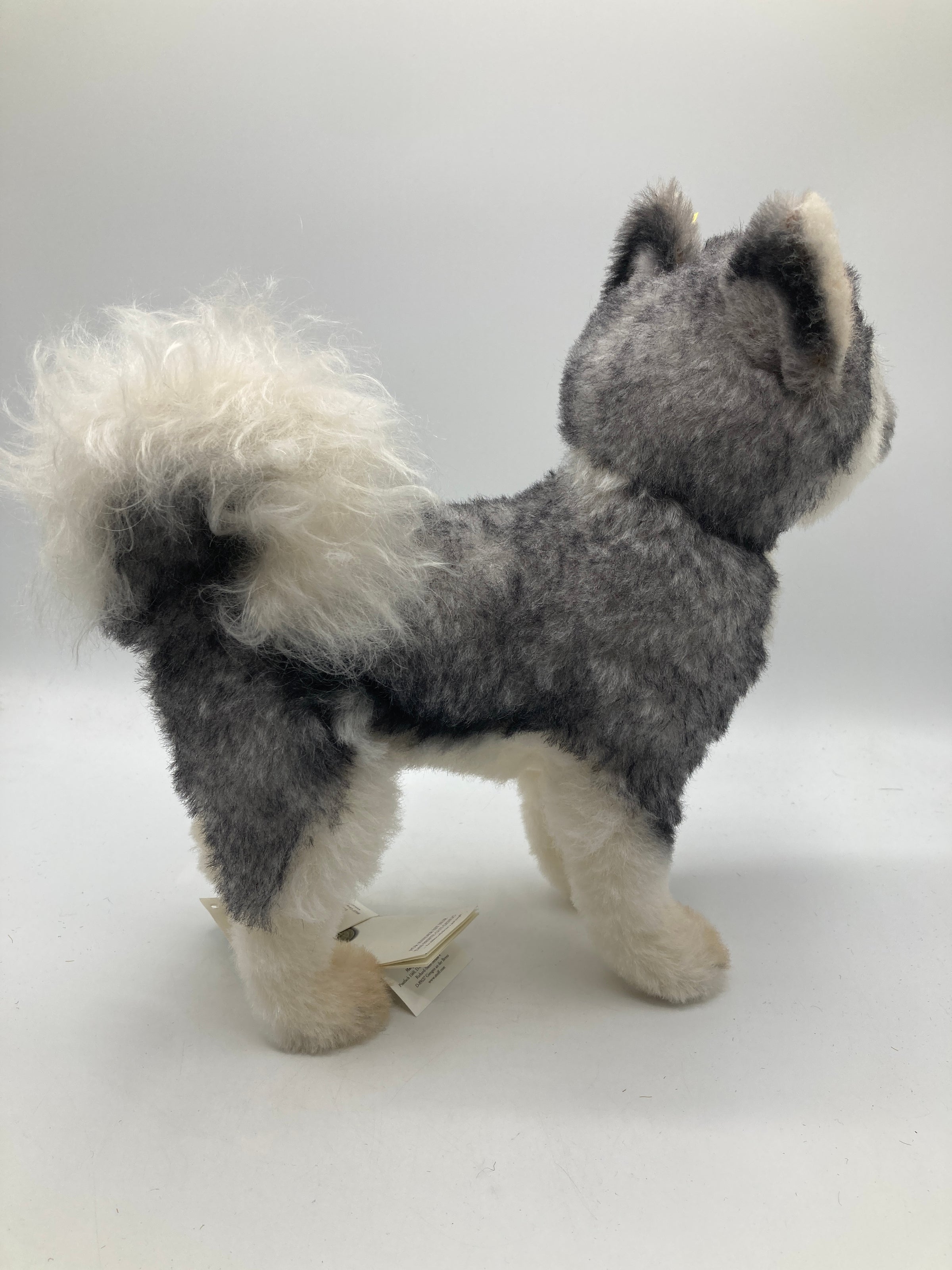 Steiff Hasso Husky Alpaca Dog with All IDs | My Site
