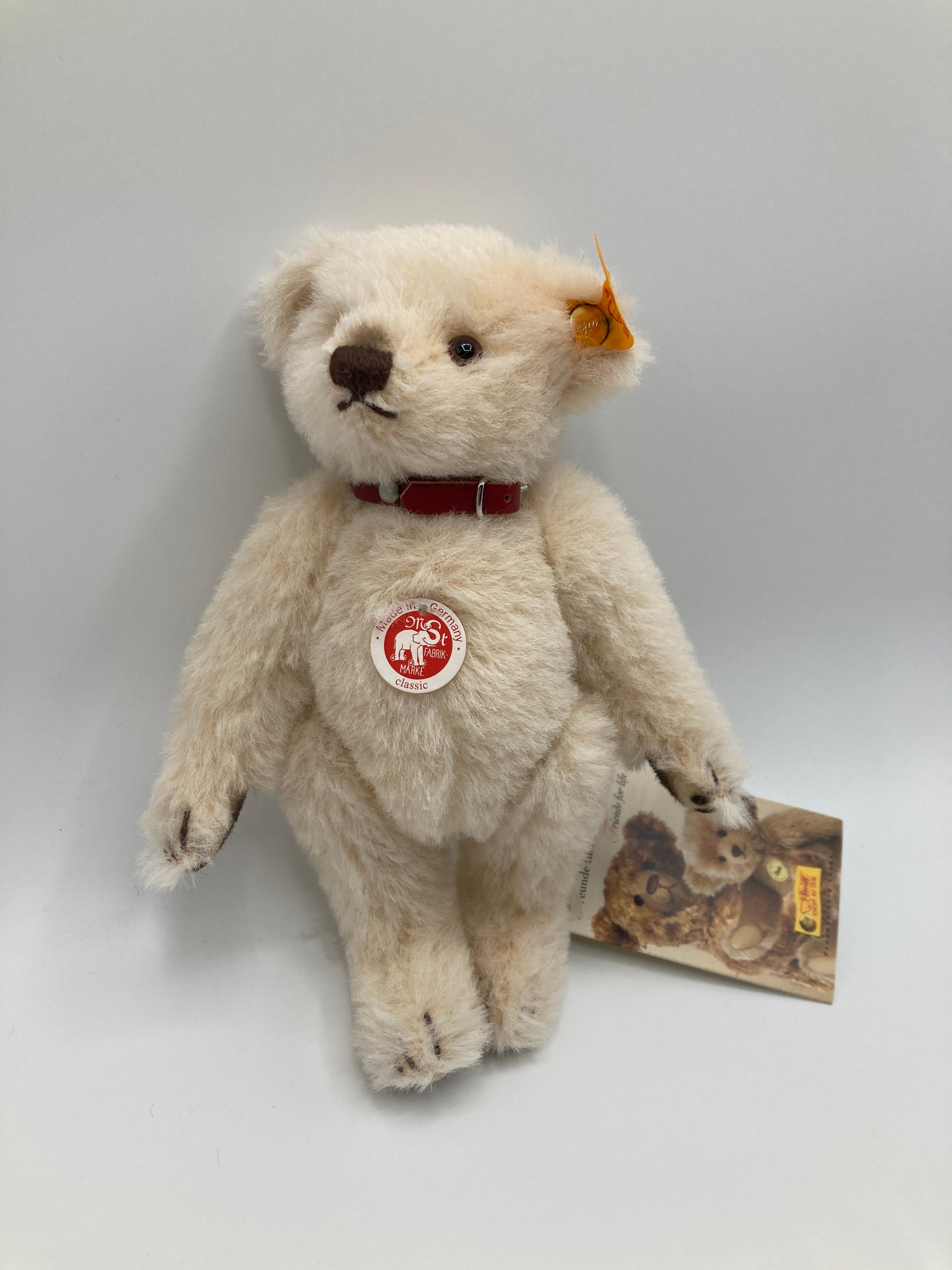 Steiff Cream Alpaca Teddy Bear With All IDs | My Site