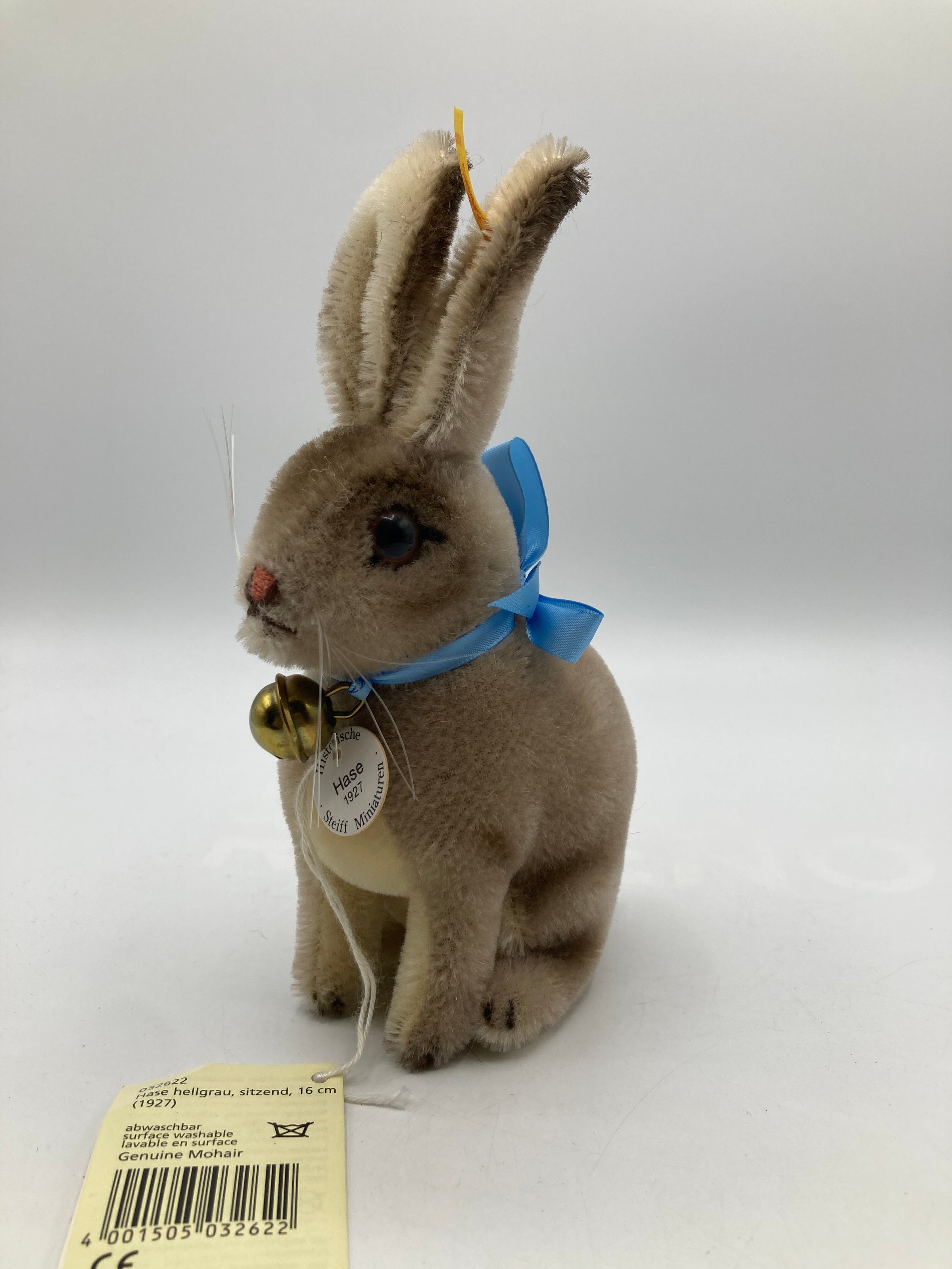 Steiff Mohair Rabbit 1927 Replica With All IDs | My Site