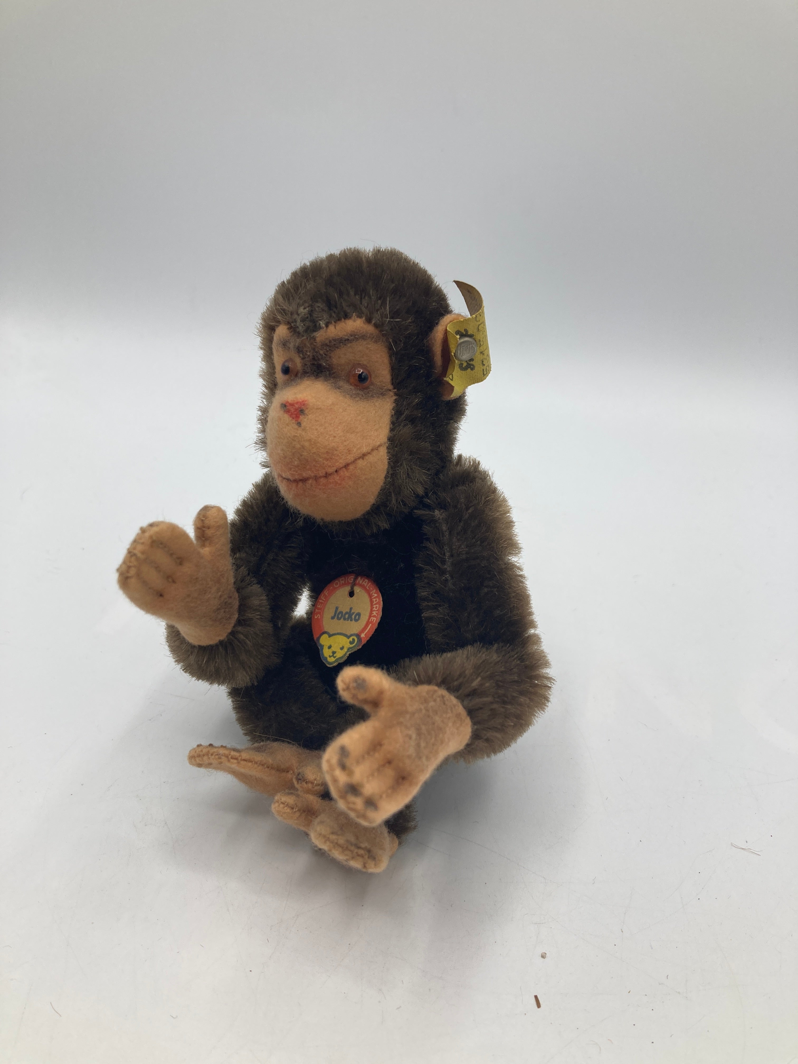 Steiff Almost Smallest Fully Jointed Jocko Monkey Chimp With All