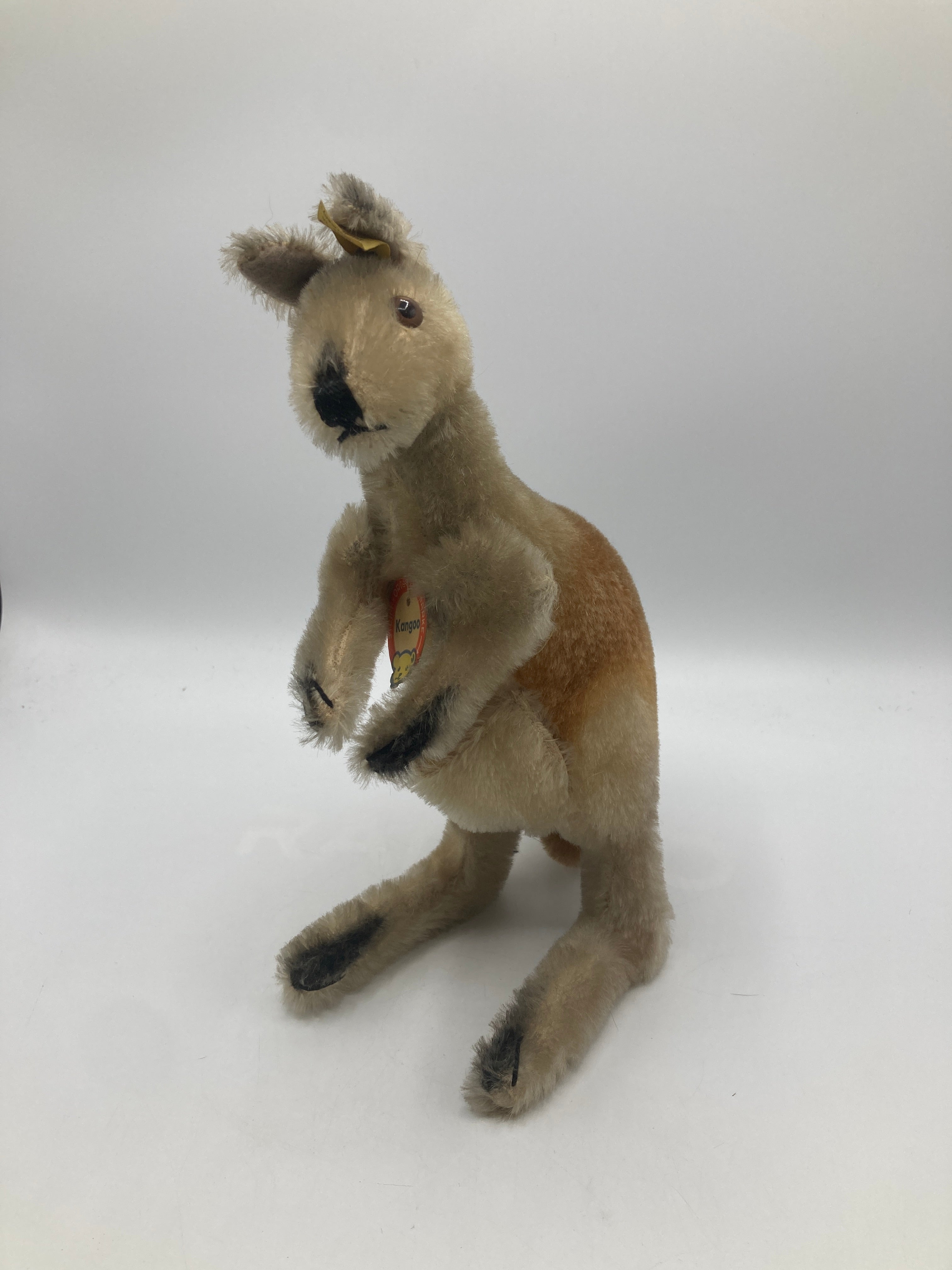Steiff Medium Sized Kangaroo With All IDs | My Site