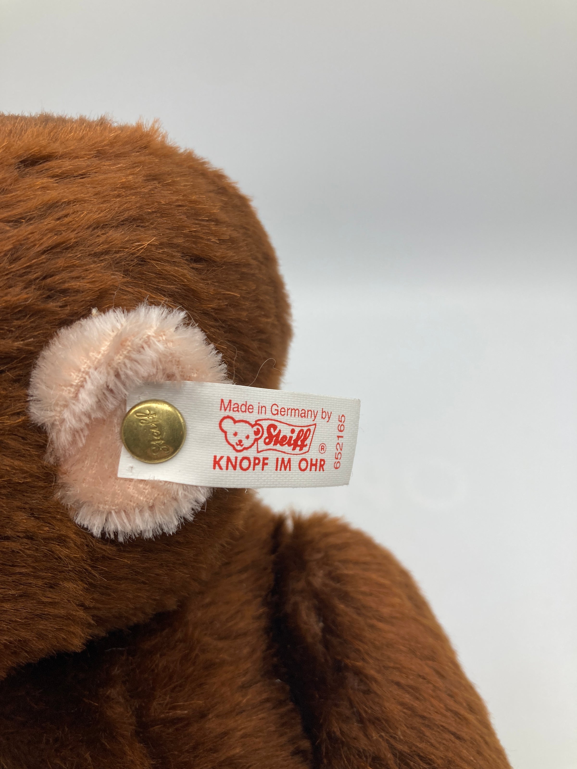Steiff Mohair Curious George FAO Schwarz Exclusive With All IDs