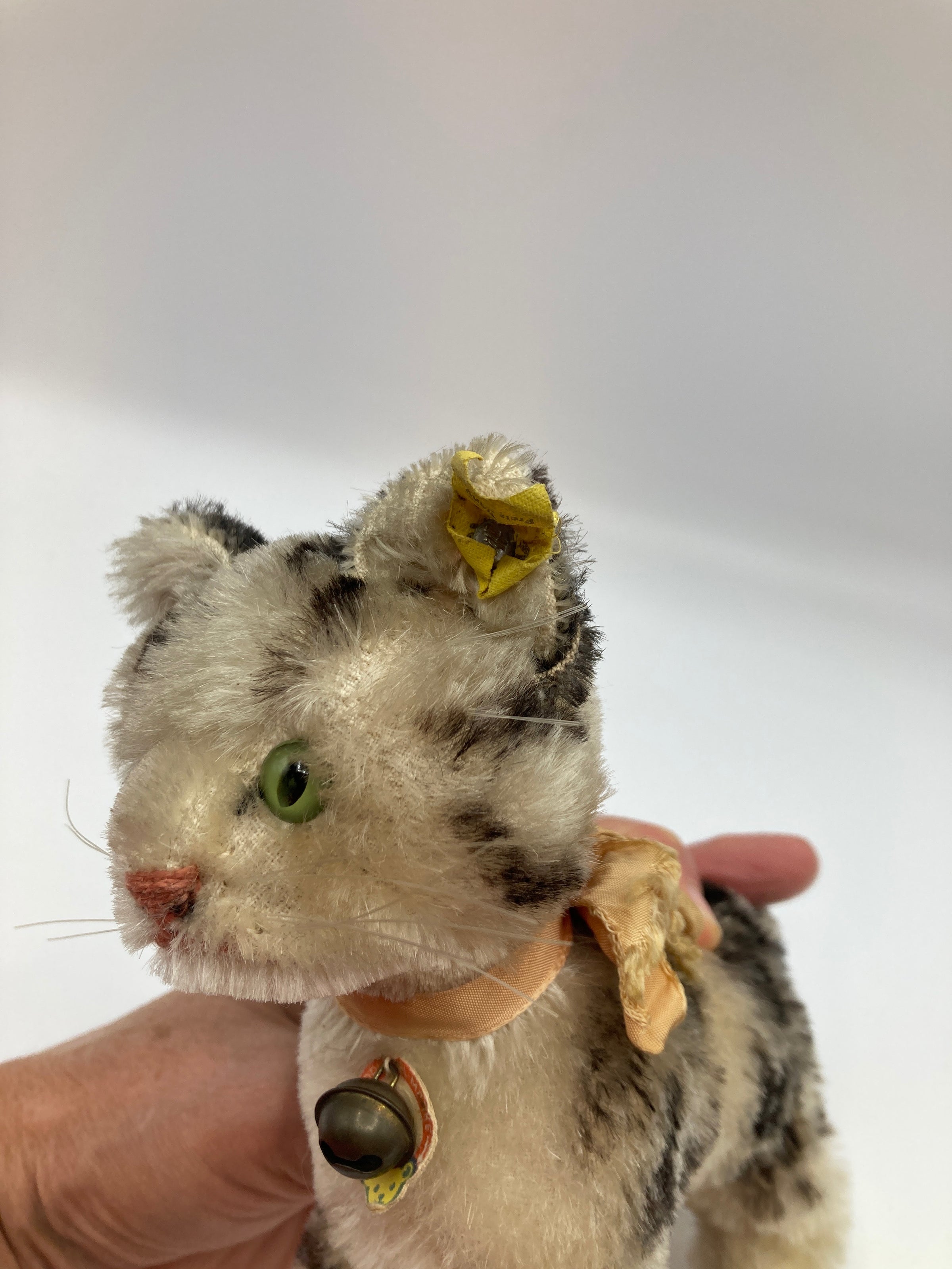 Steiff - シュタイフ★Cat Tabby 10cm★キャットタビー/ねこ/ネコのタビー/猫 シュタイフ ネコのTabby小 | リボンときどきネコ