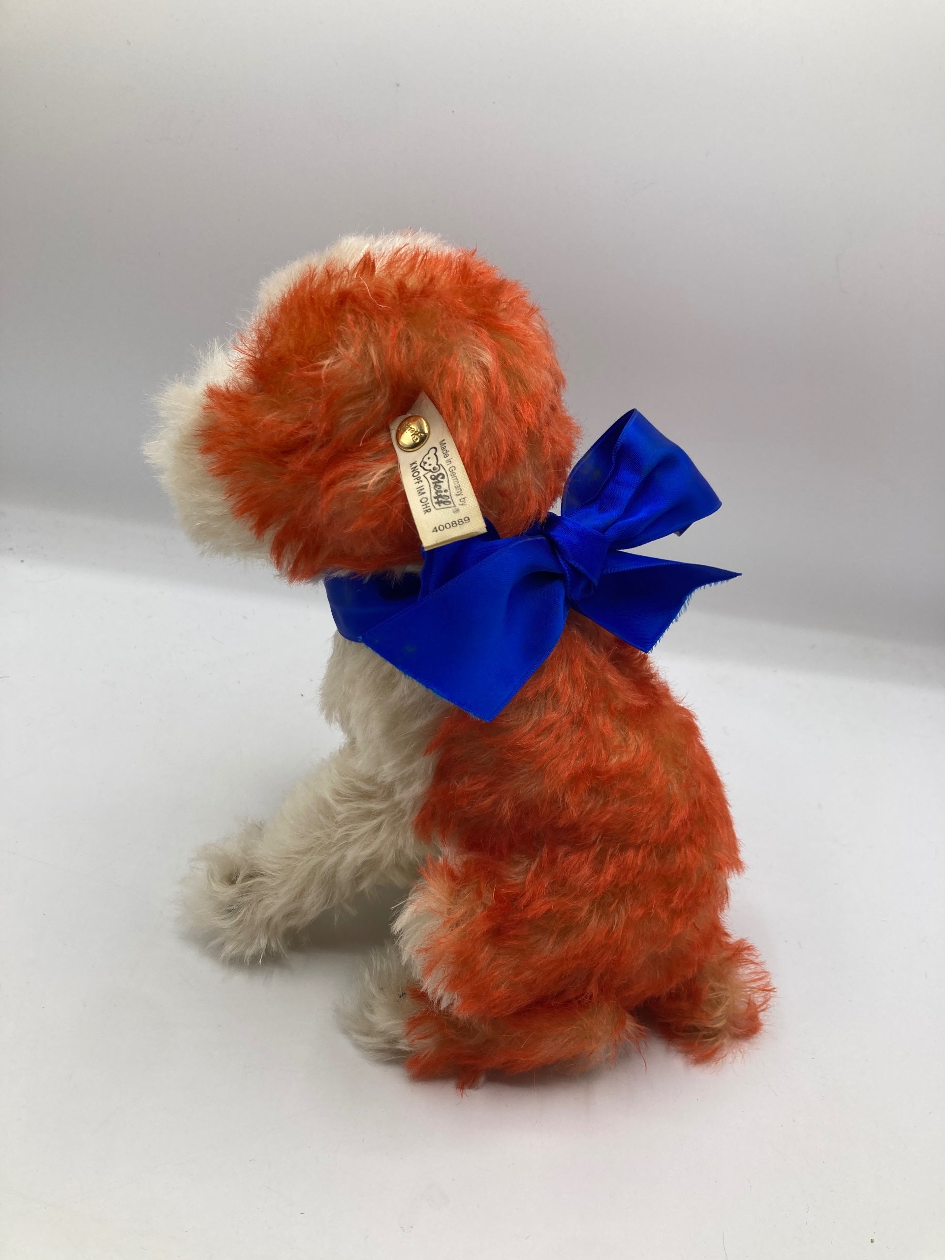 Steiff Mohair Replica 1927 Molly Dog With All IDs | My Site