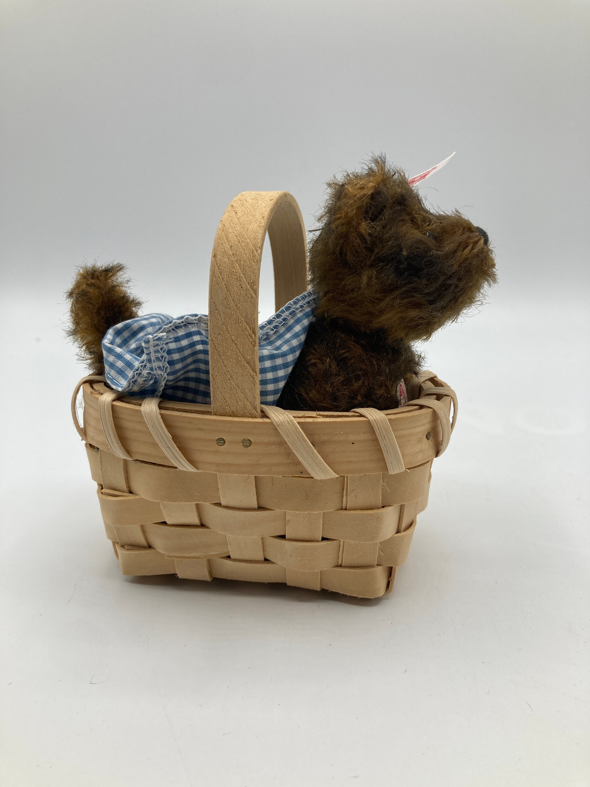 Steiff EXTREMELY RARE Mohair Wizard of Oz Toto Dog With All IDs