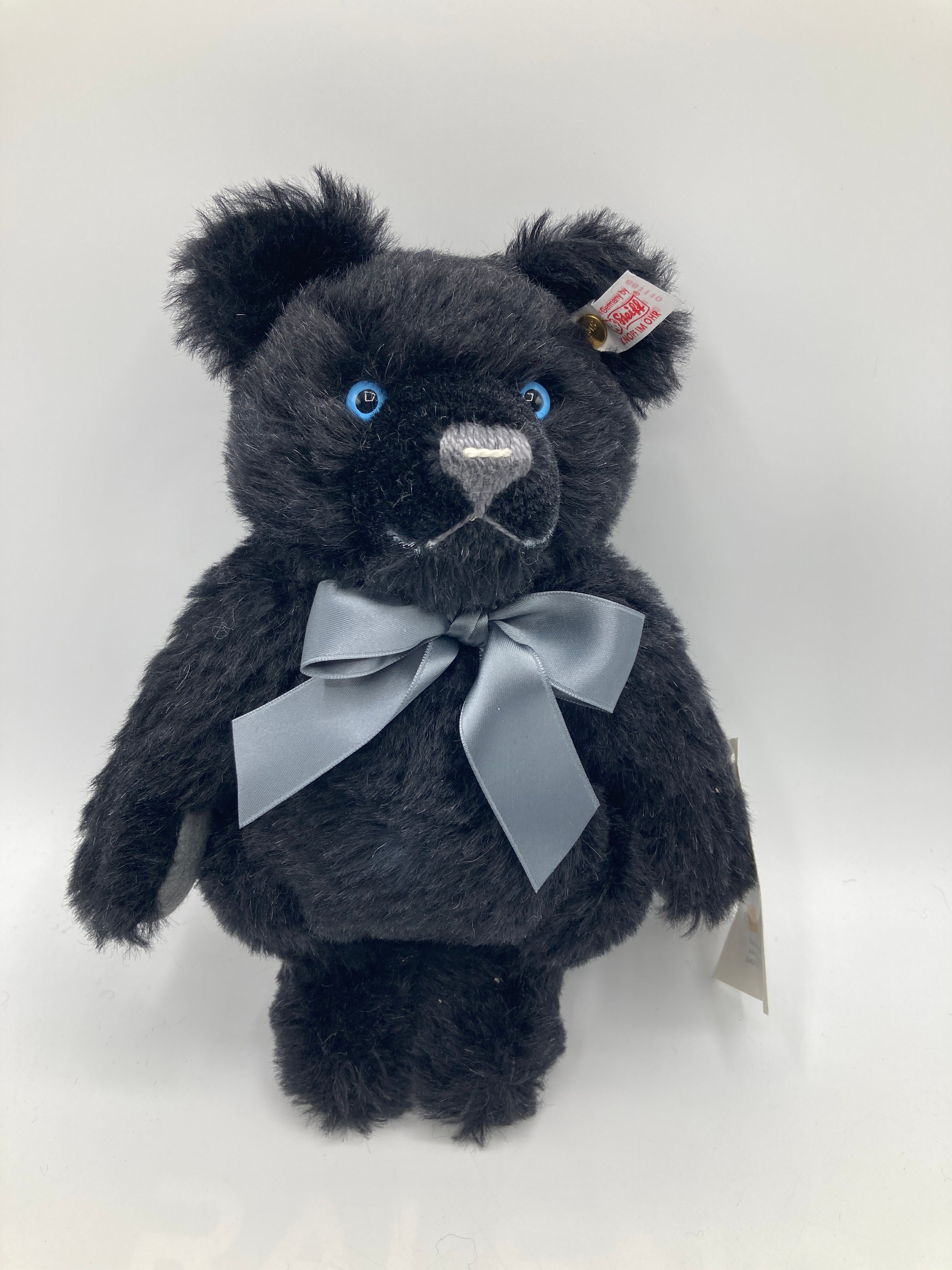 Steiff Black Mohair Jackie Teddy Bear With All IDs | My Site
