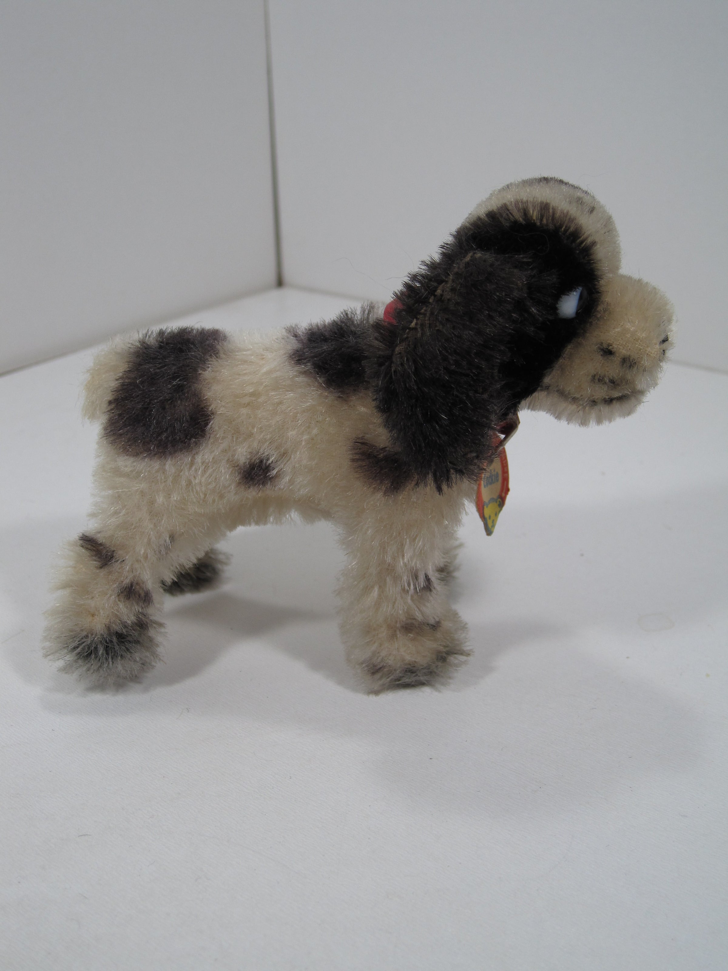 Steiff Smallest Standing Black And White Cockie Cocker Spaniel