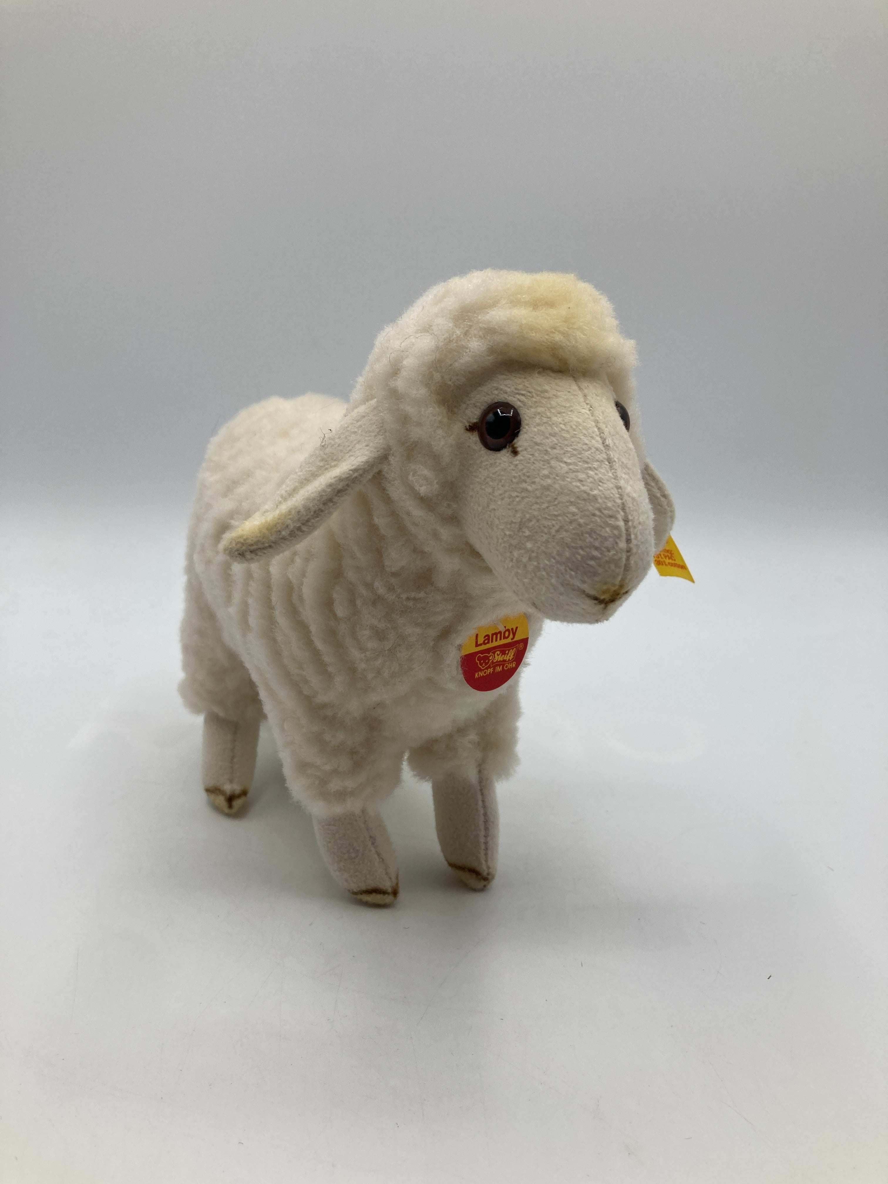 Steiff Soft Plush Lamby Lamb With All IDs | My Site