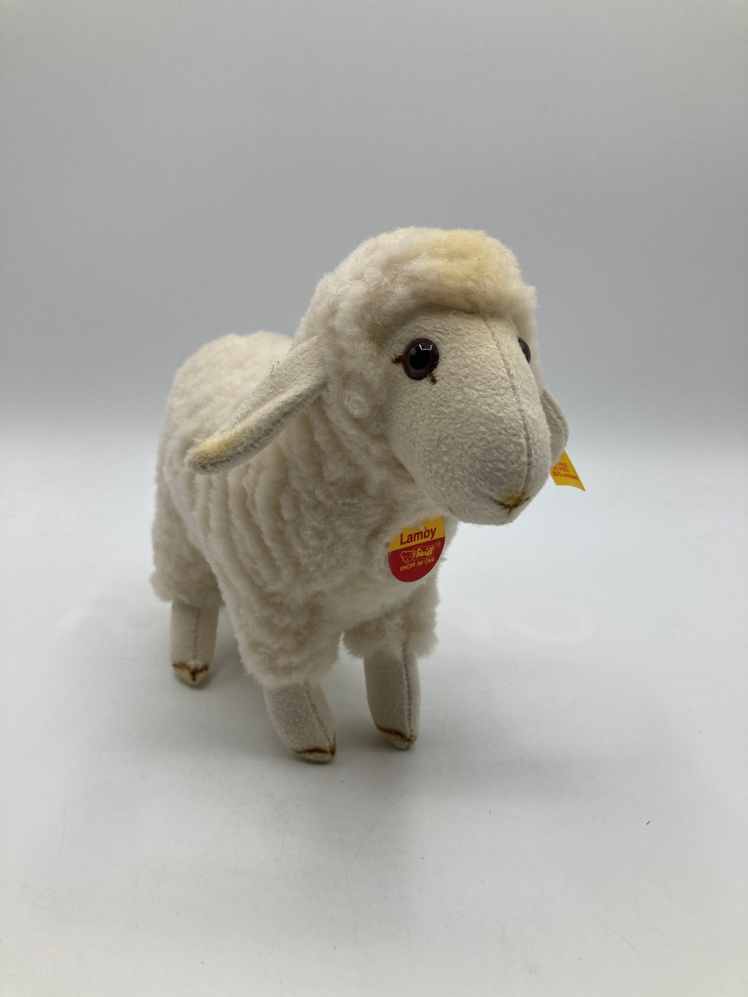 Steiff Soft Plush Lamby Lamb With All IDs | My Site