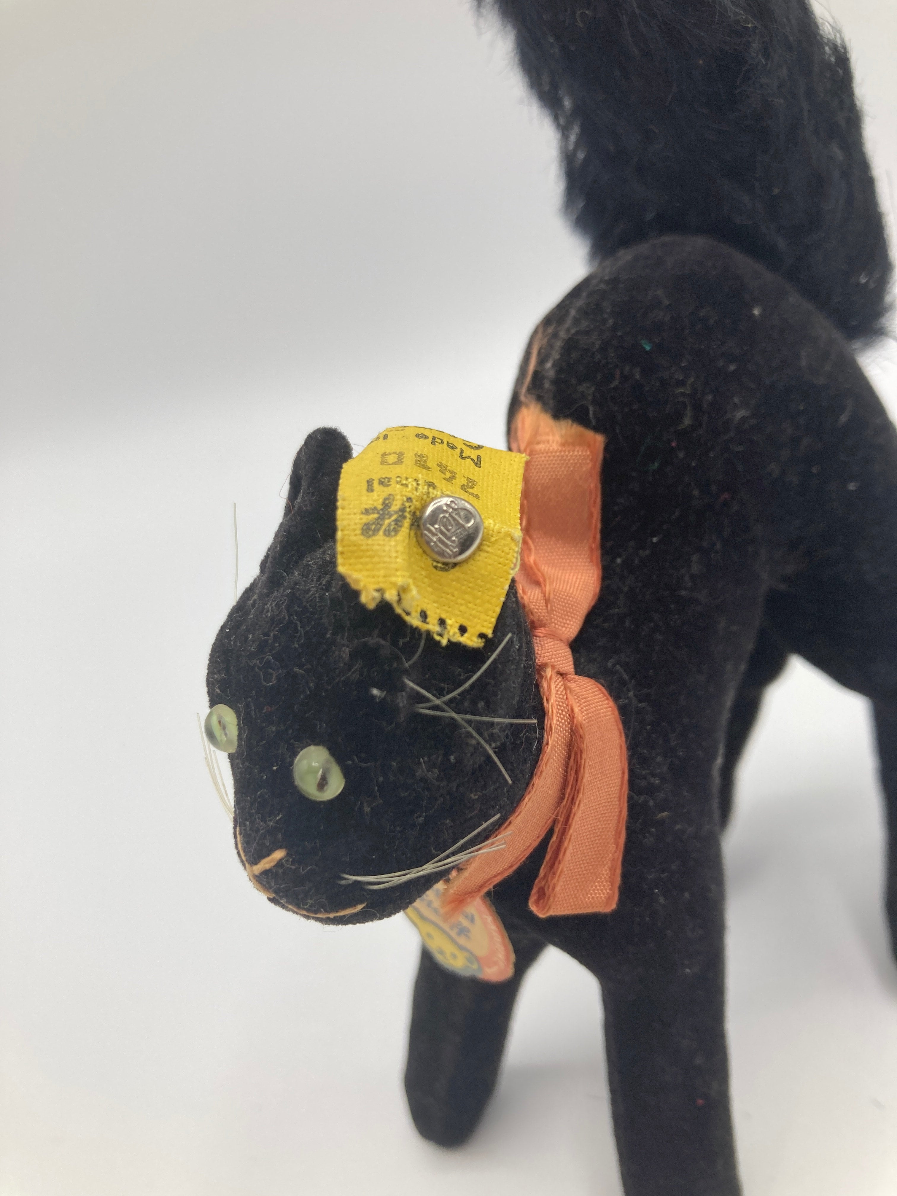 Steiff Smaller Black Tom Cat With All IDs | My Site