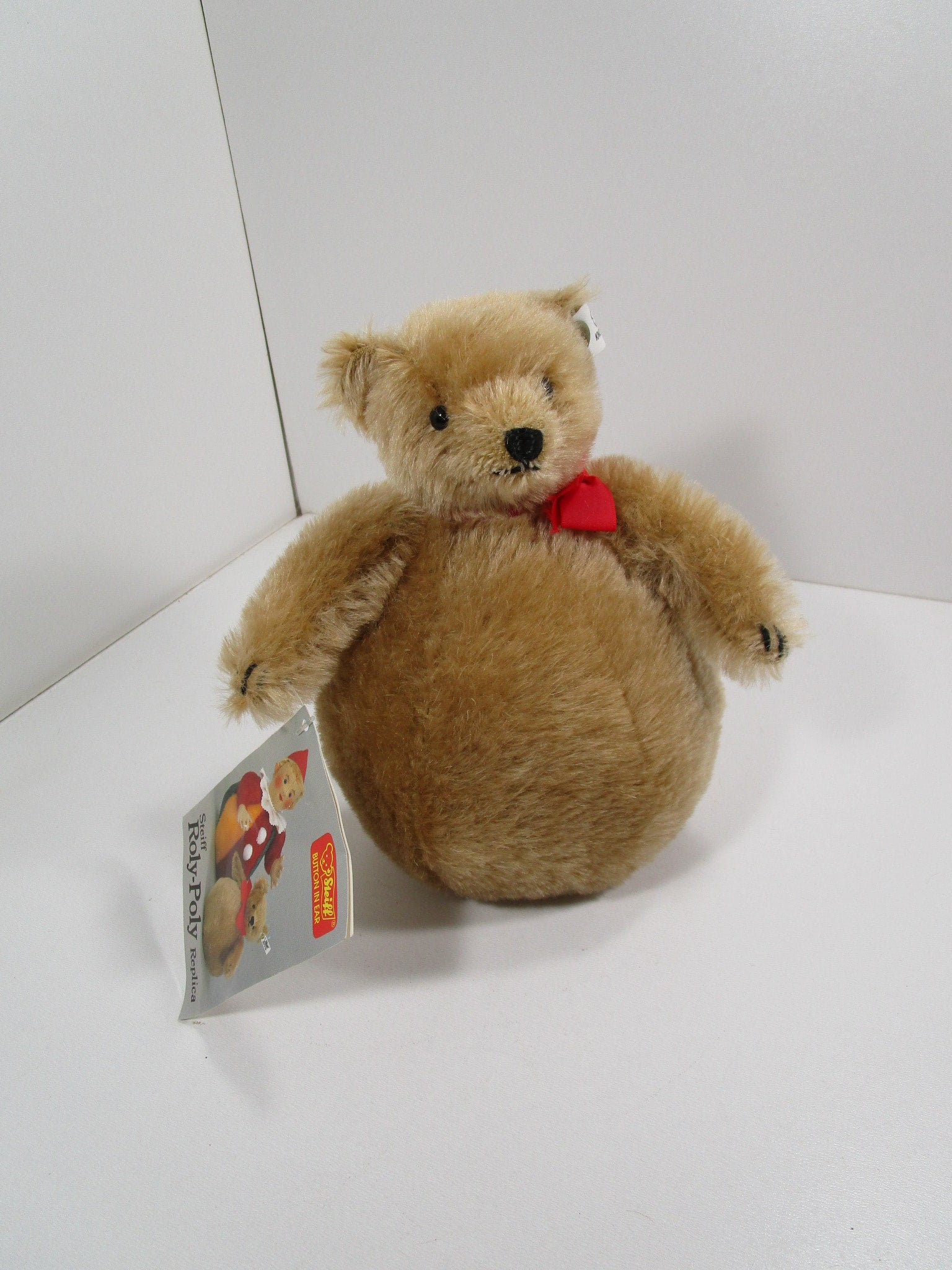 Steiff Replica Roly Poly Teddy Bear With All IDs | My Site