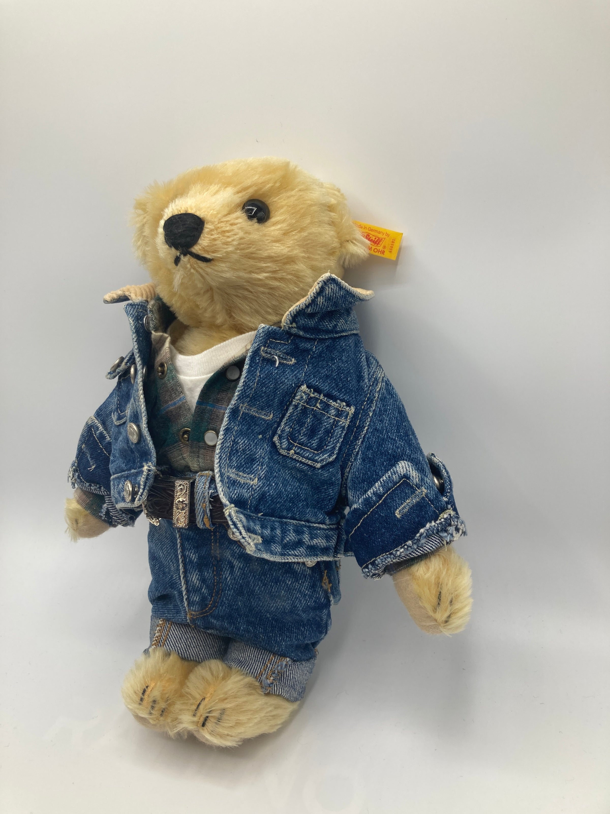 Steiff Ralph Lauren Denim Dressed Bear With All IDs | My Site