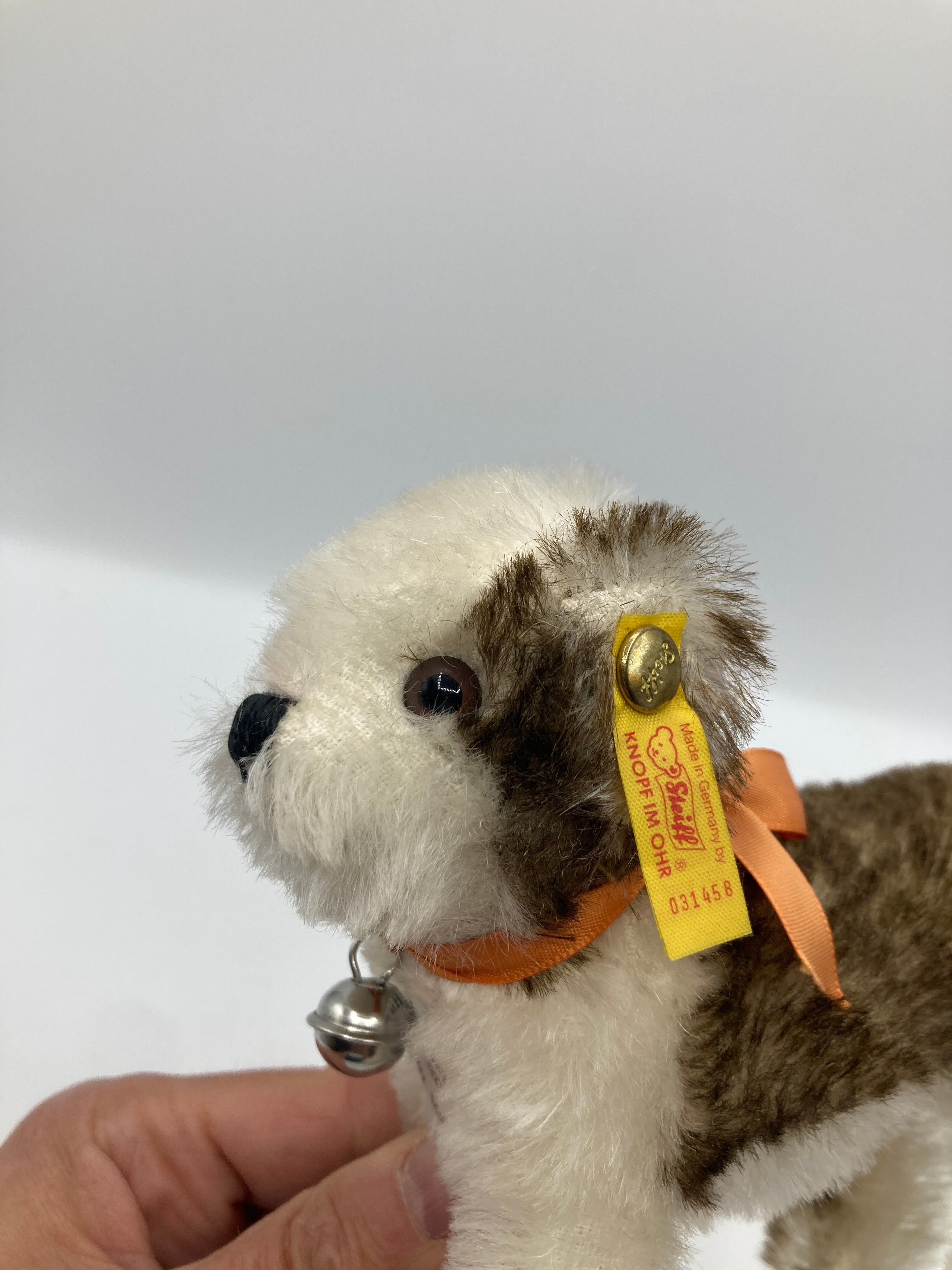 Steiff Standing Replica Molly Dog With All IDs | My Site