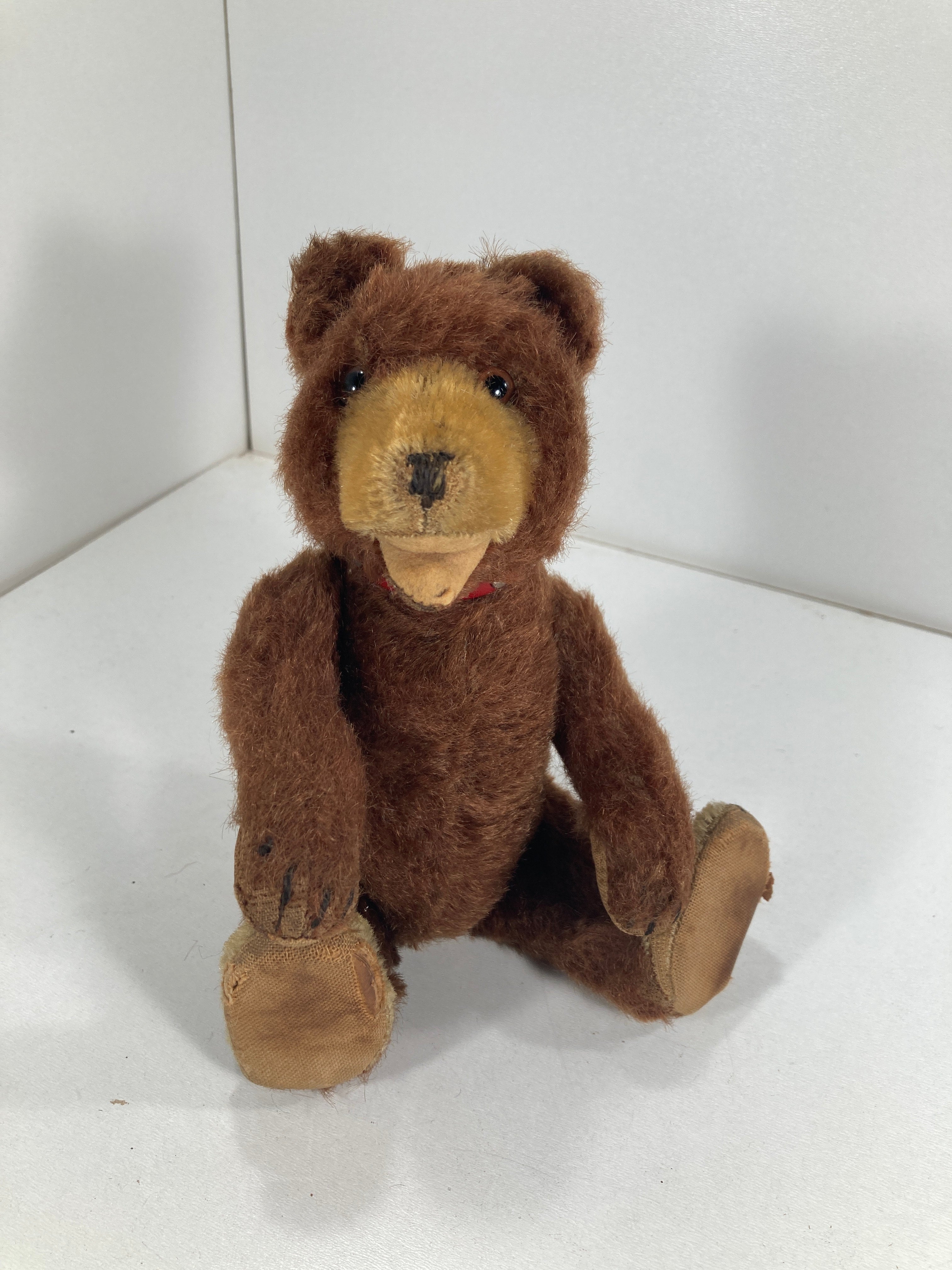 英7” Teddy Brown (3) Pretty Little Baby / Genevieve ST.45033 Starlite /00050 Mini Teddy Bear Light Brown Collectible Plush - Steiff