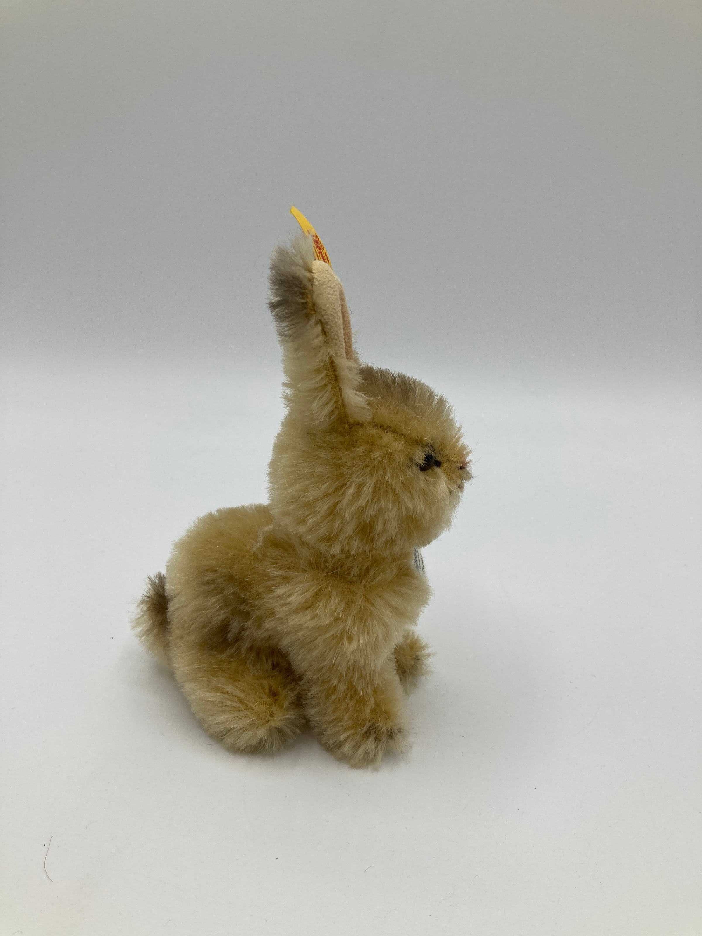 Steiff Sitting Dormy Blonde Mohair Bunny Rabbit With All IDs | My Site