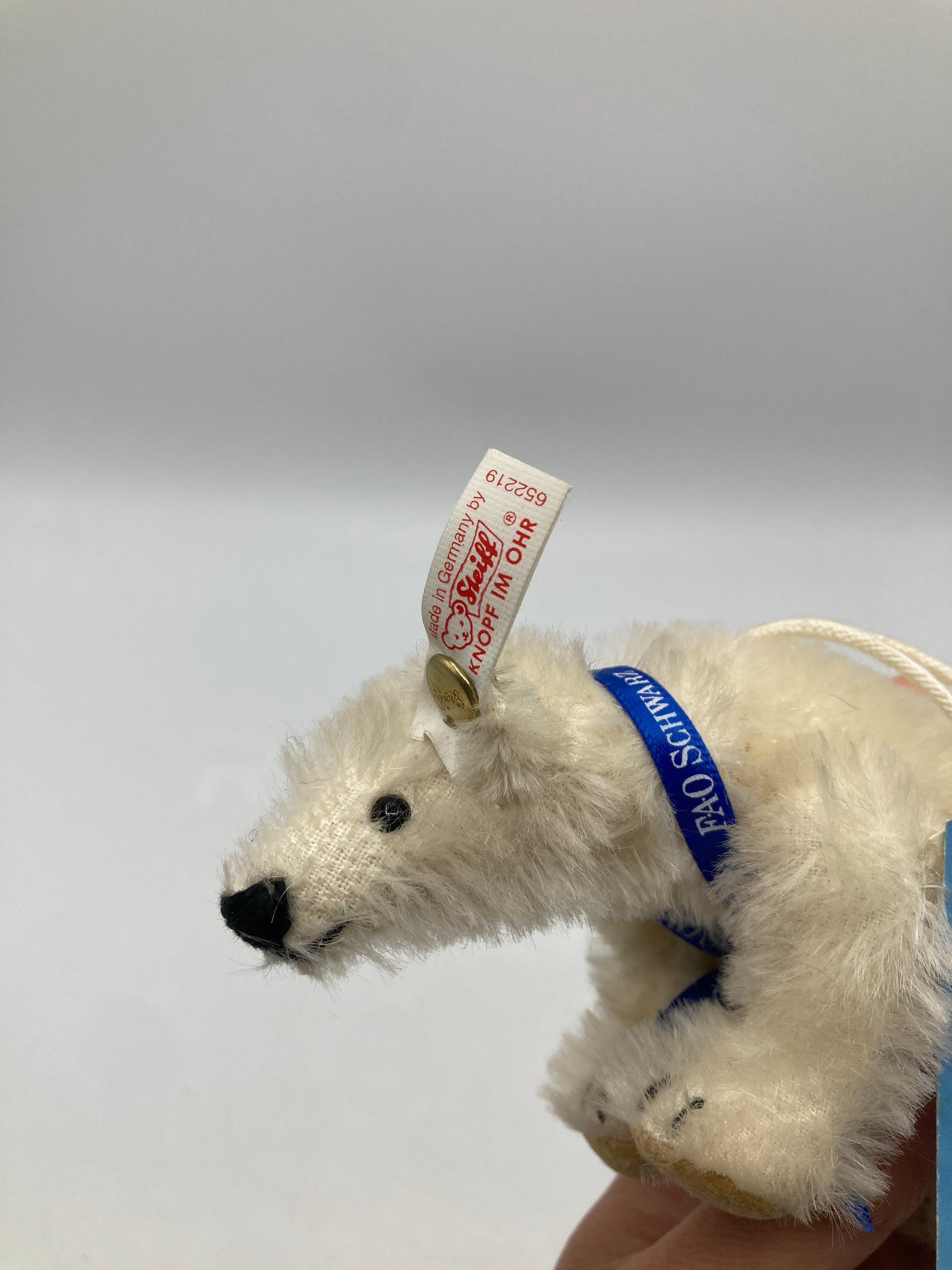 Steiff Polar The Titanic Bear Ornament For FAO Schwarz With All