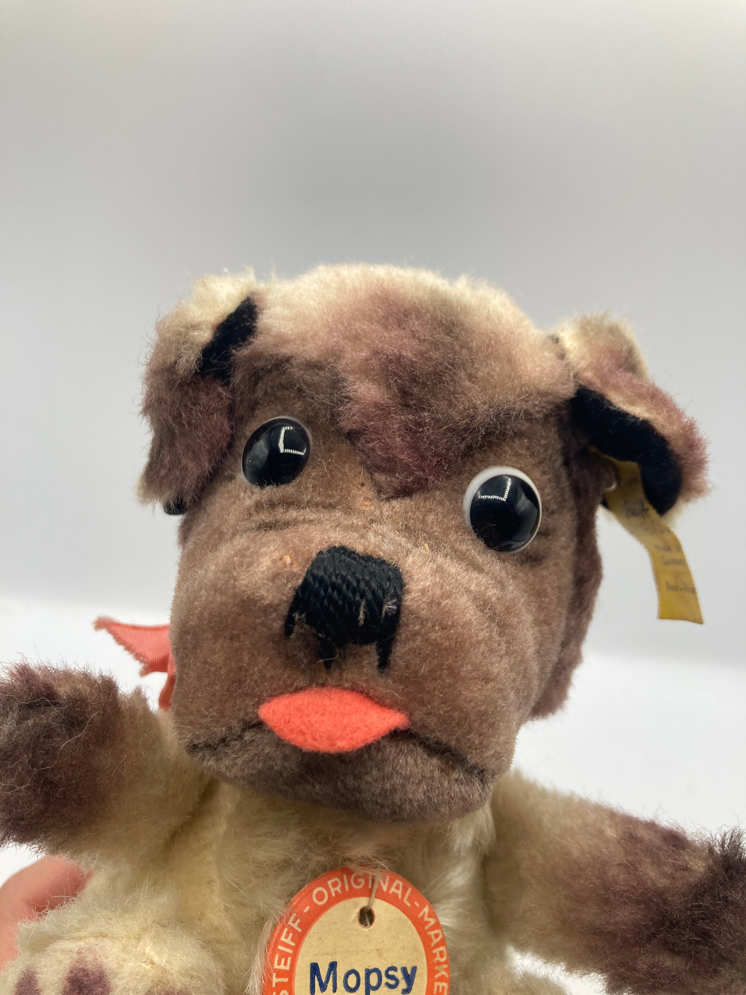 Steiff Ball Mopsy Pug Dog With All IDs | My Site