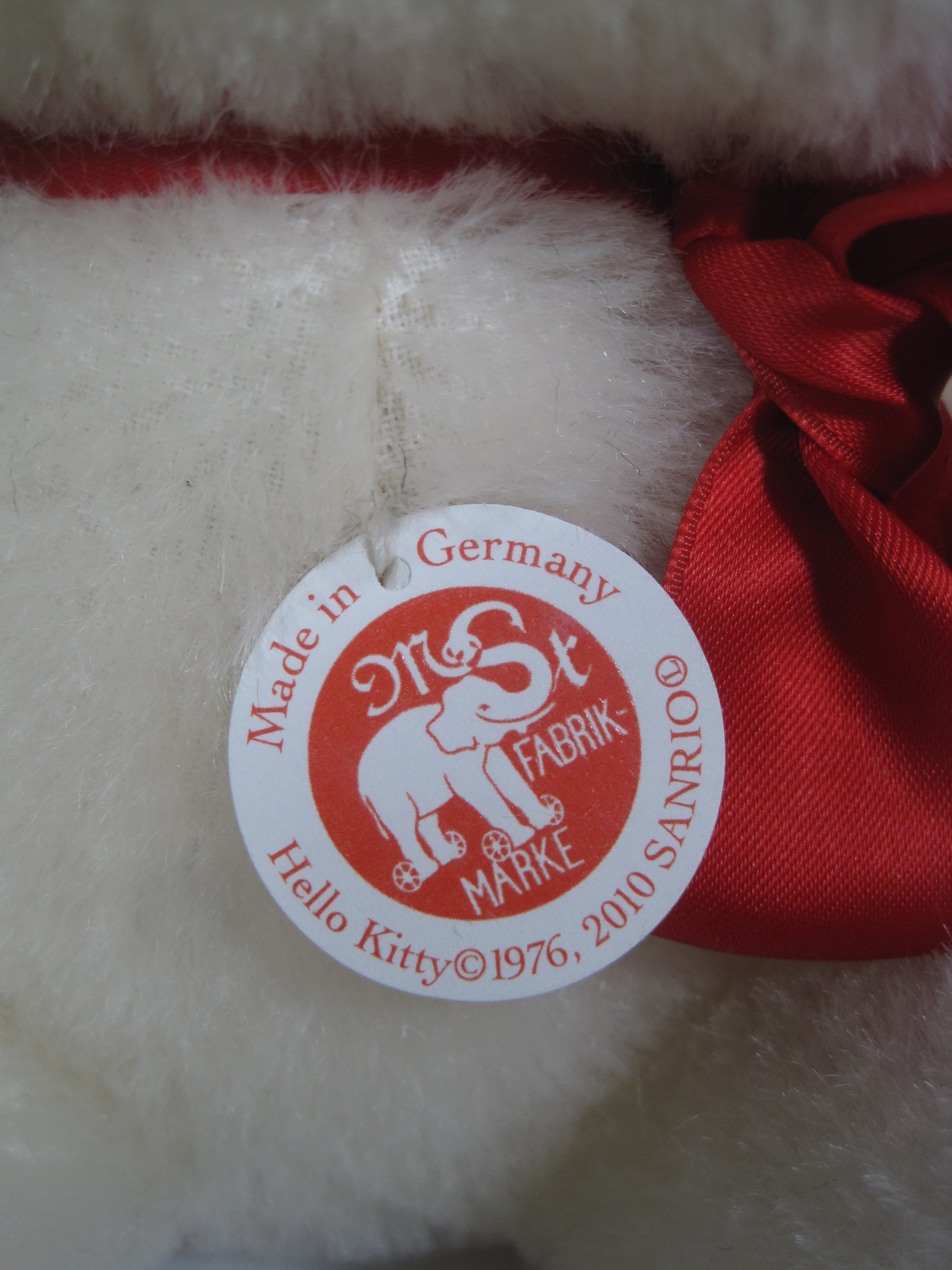 新品　タグ付き　steiff hello kitty 2010 シュタイフ×ハローキティ」オリジナル商品 登場 | Charalab